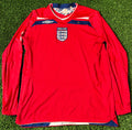 Umbro England 08/10 Away LS Size Large