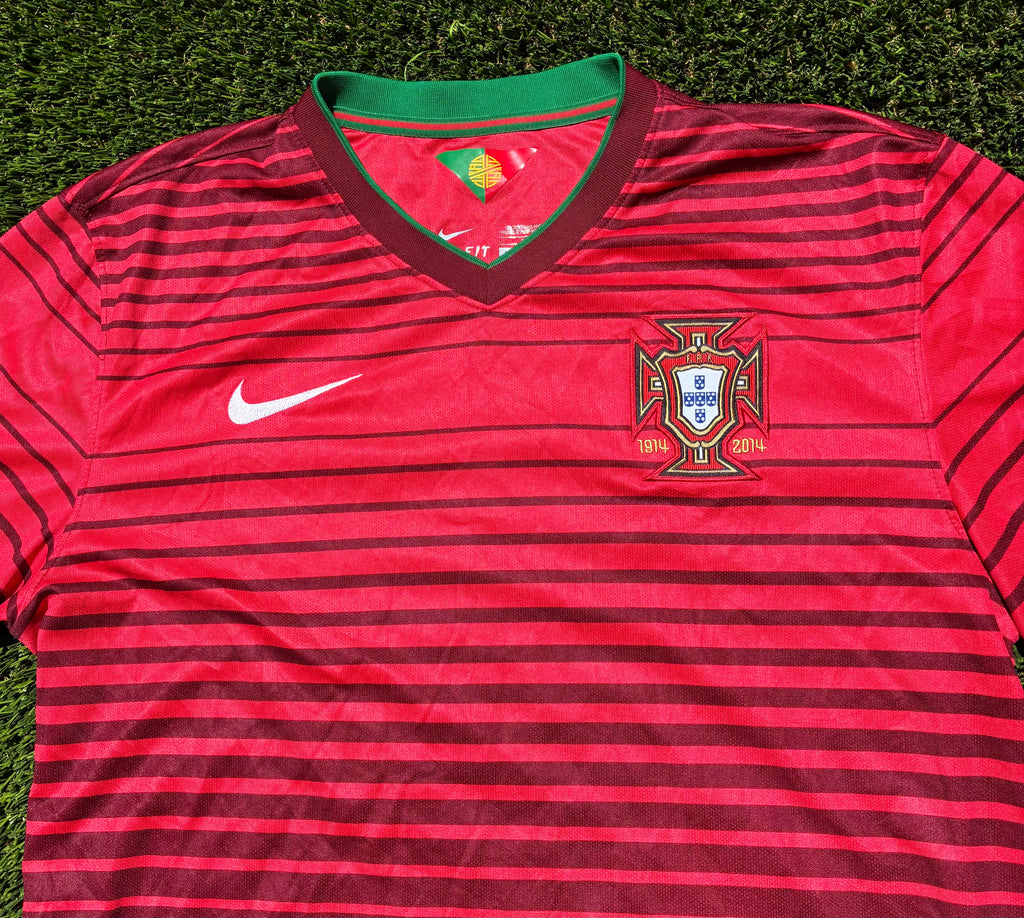 Nike Portugal 2014 World Cup Home Jersey Size Men's Large