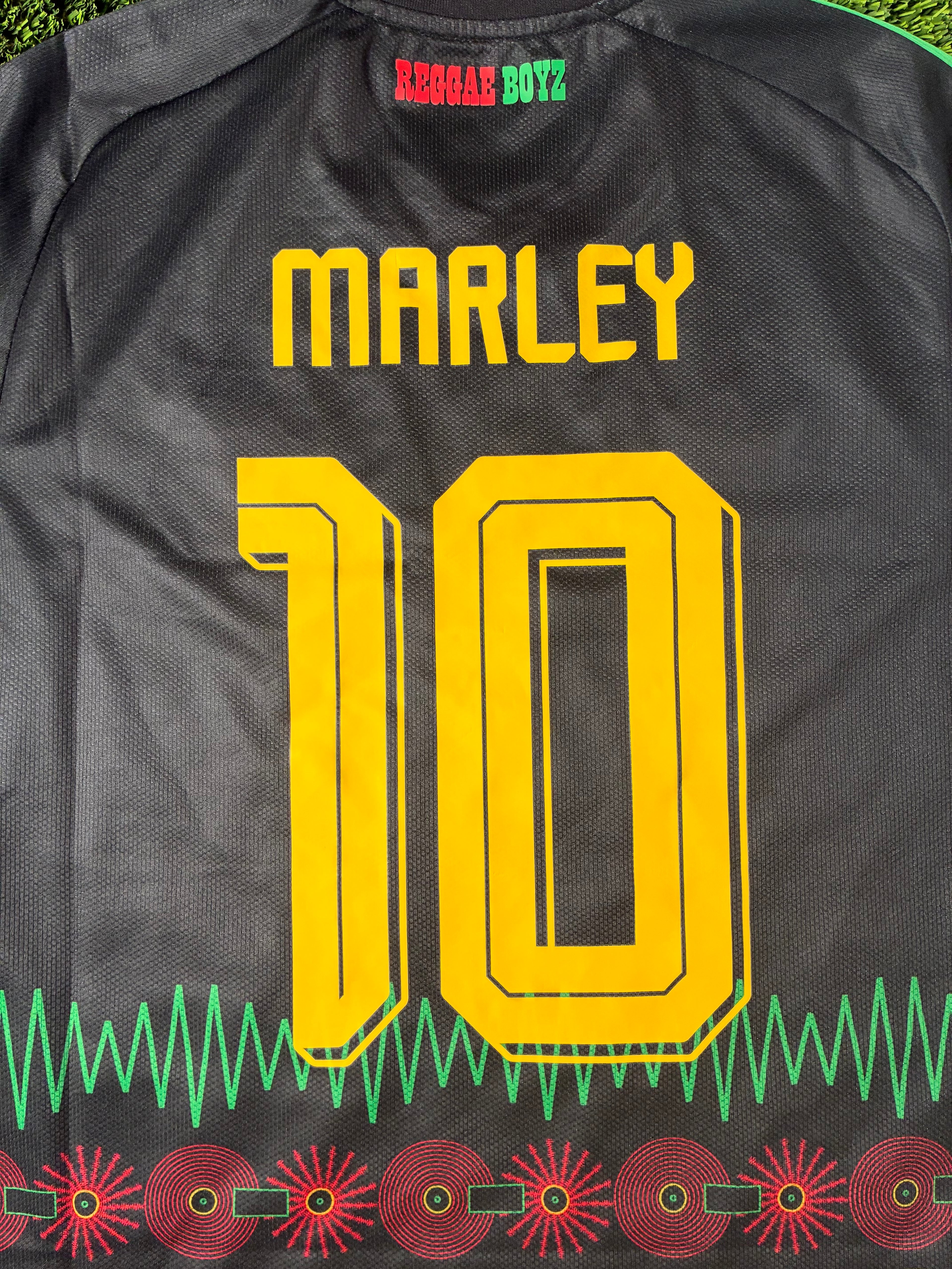Adidas Bob Marley #10 Jamaica 26 Away Jersey