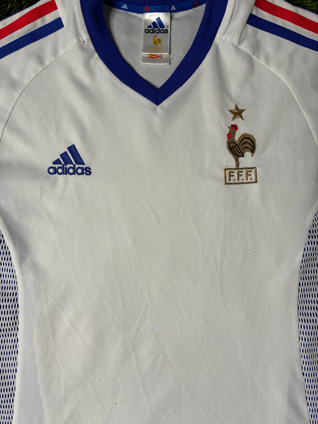 Adidas France 2002 World Cup Away Jersey Size Medium