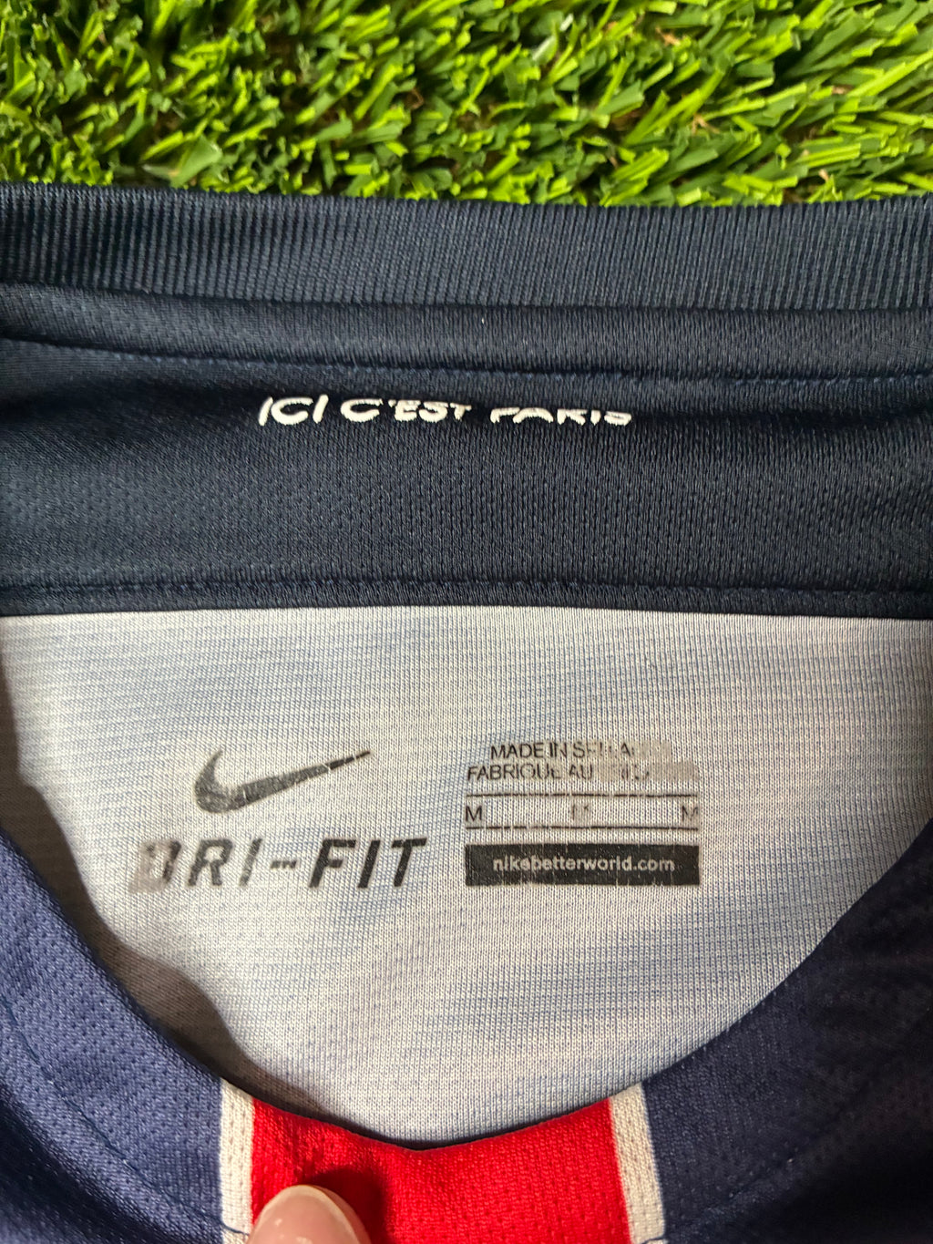 Nike Di Maria #11 PSG 15/16 Home Jersey Size Men's Medium