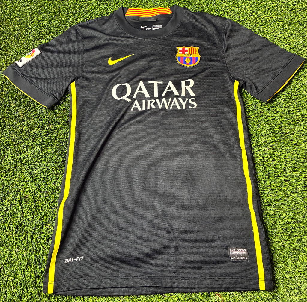 Nike Pique #3 Barcelona 13/14 Third Jersey Size Men's Small
