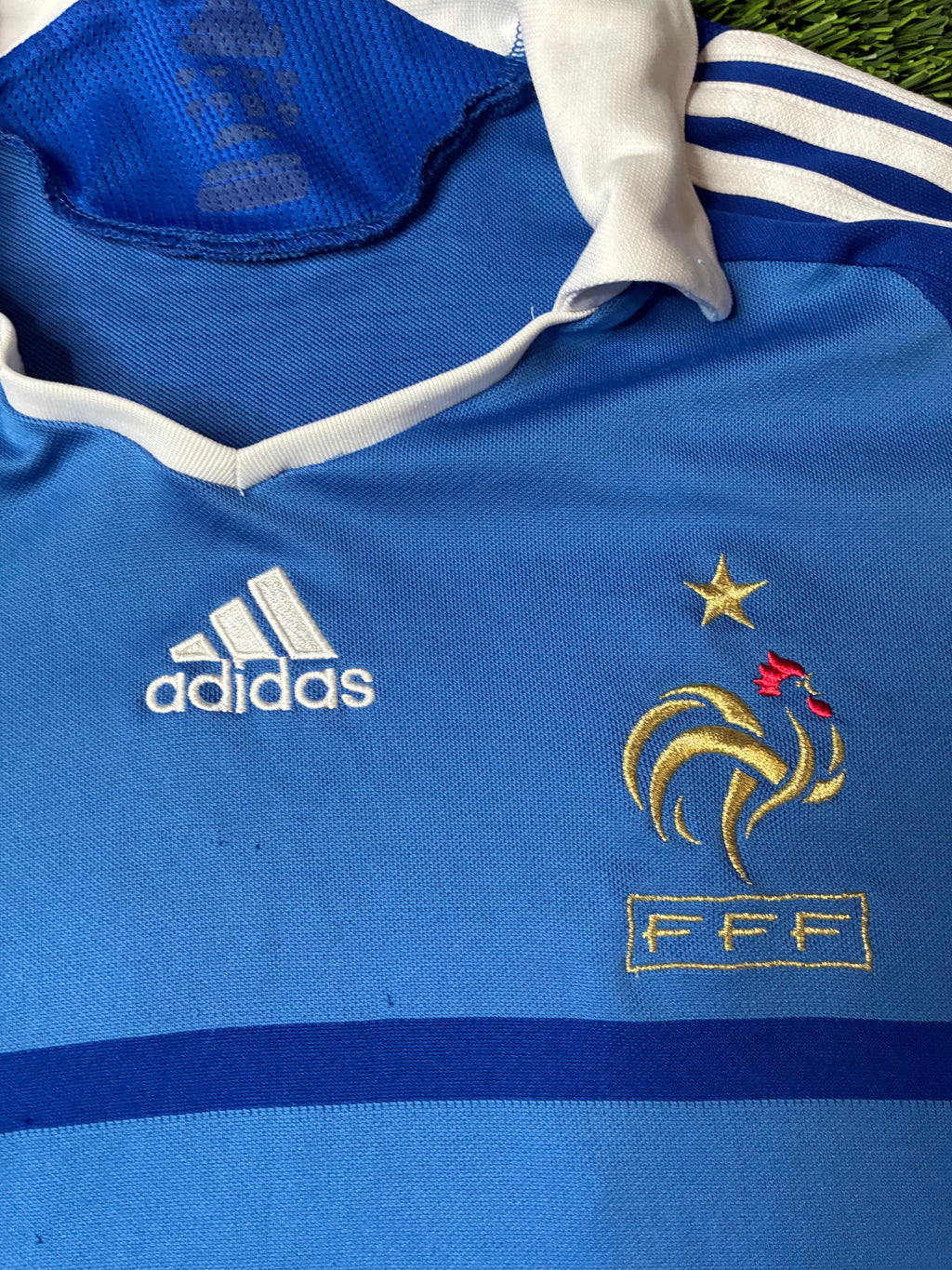 Adidas France 08/09 Home Jersey Men’s Size Large