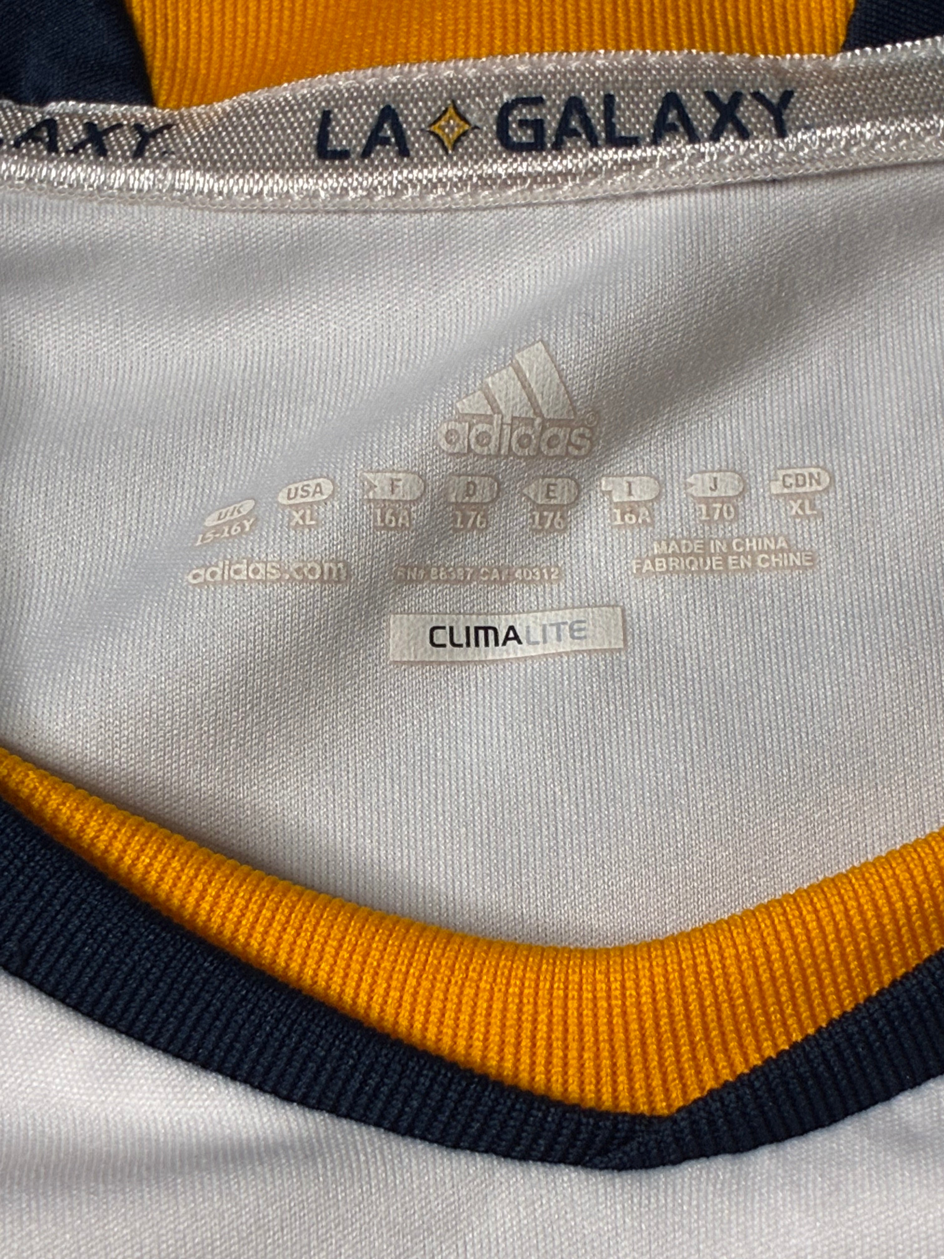 Adidas LA Galaxy 10/11 Home Jersey Size Men's Medium