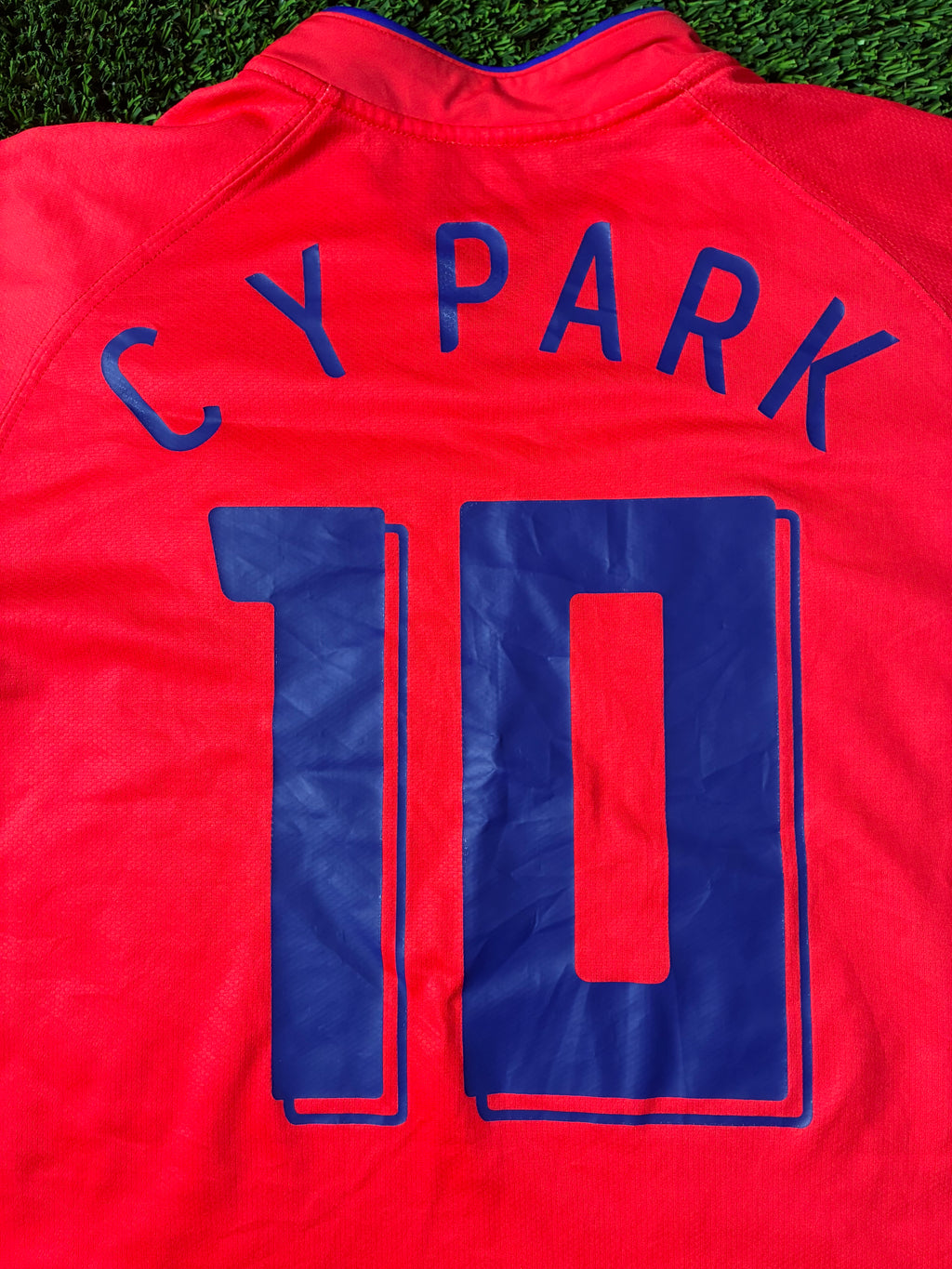 Nike C Y Park South Korea 2006 World Cup Home Jersey Size Men's Large