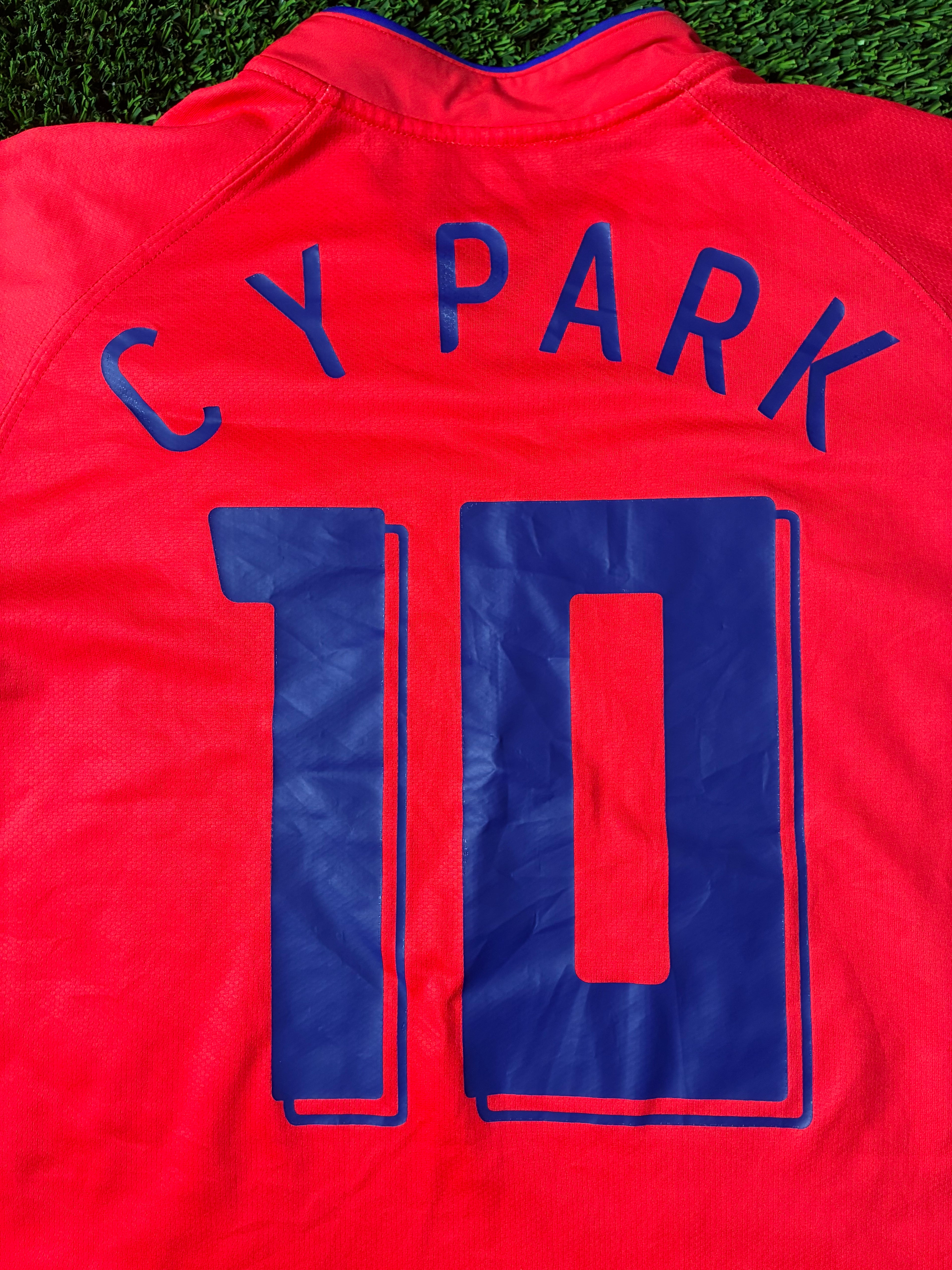 Nike C Y Park South Korea 2006 World Cup Home Jersey Size Men's Large