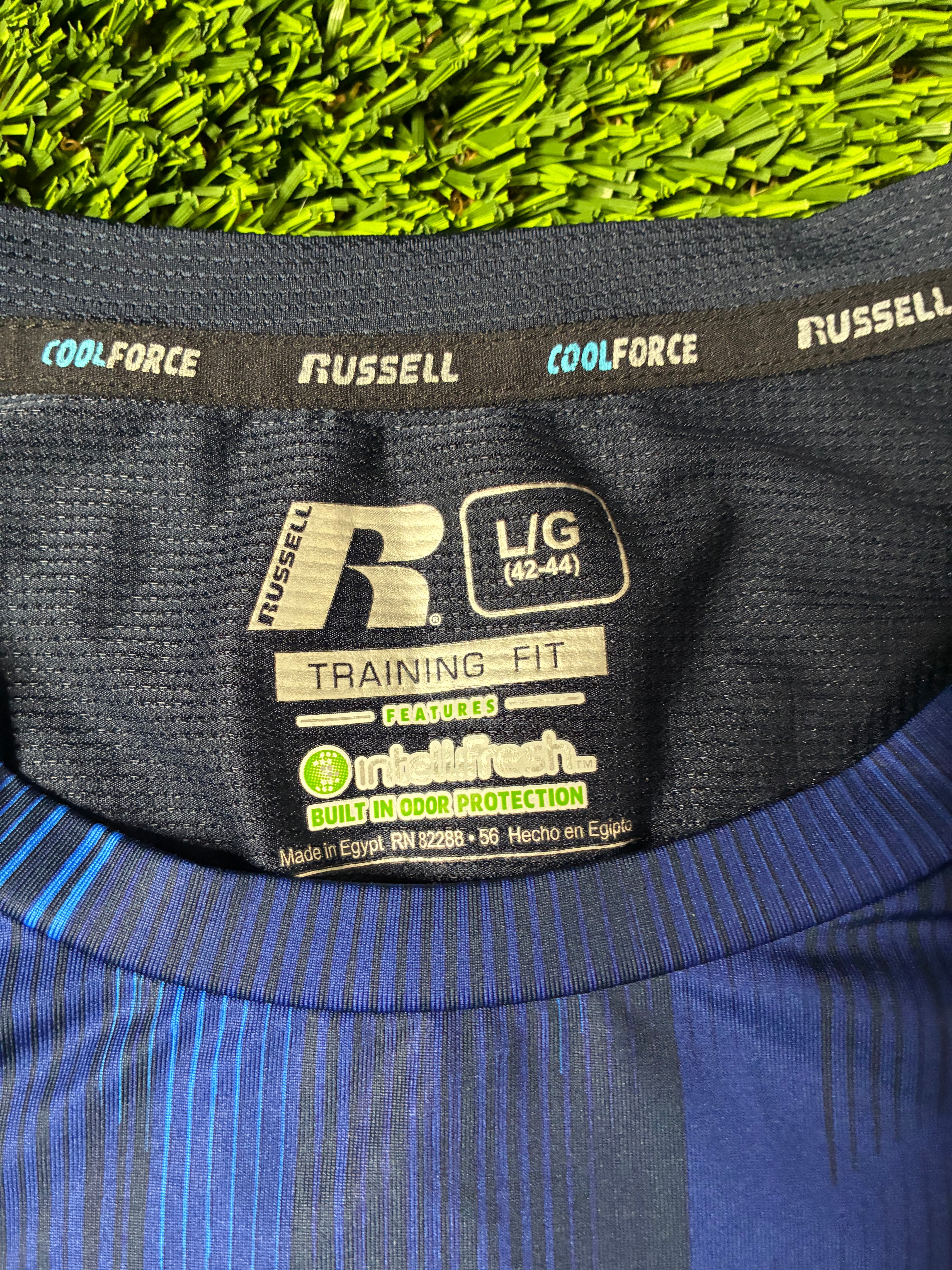 Blue Custom Jersey Size Large