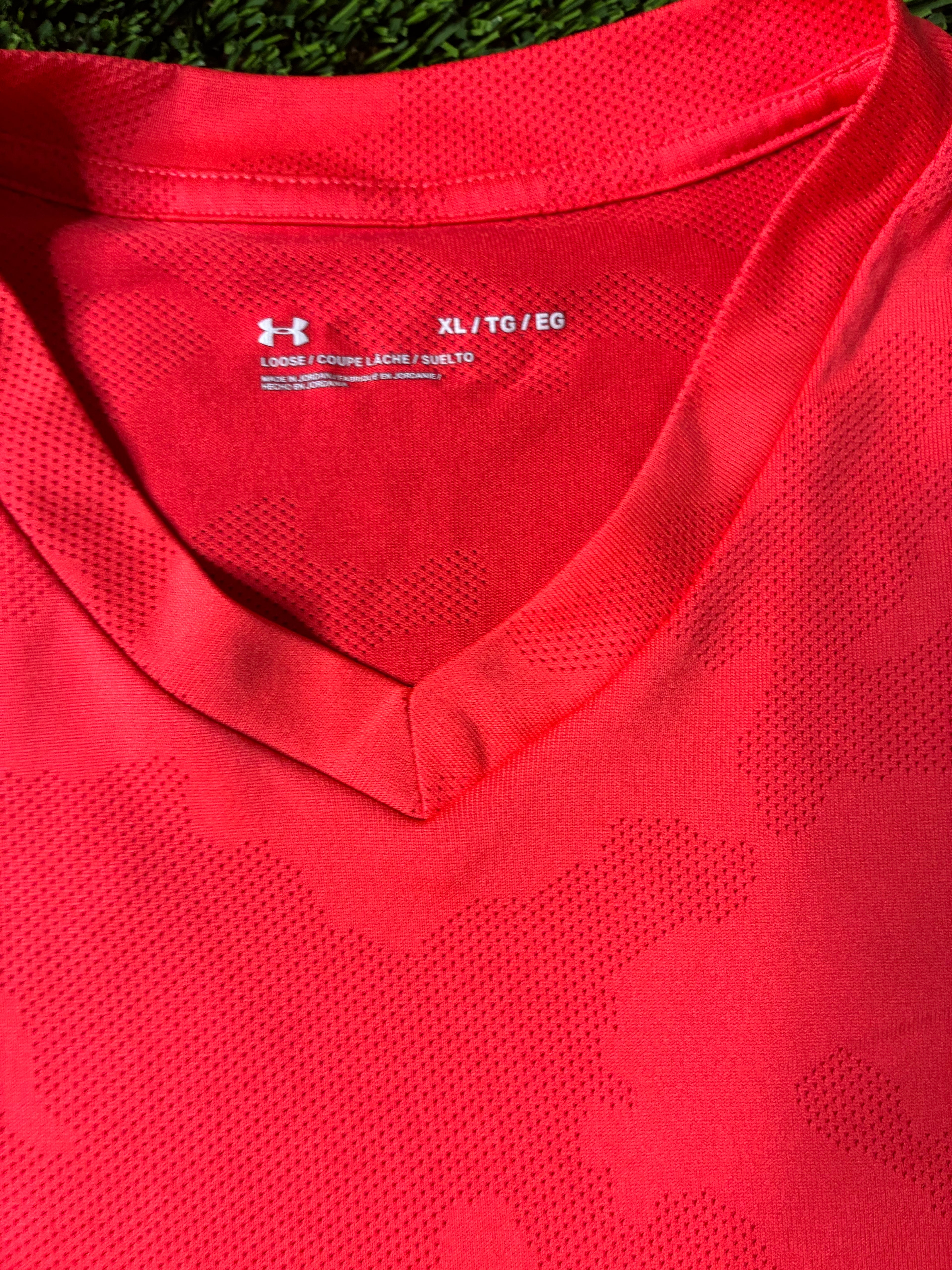 Solar Orange Custom Under Armor Jersey Size XL