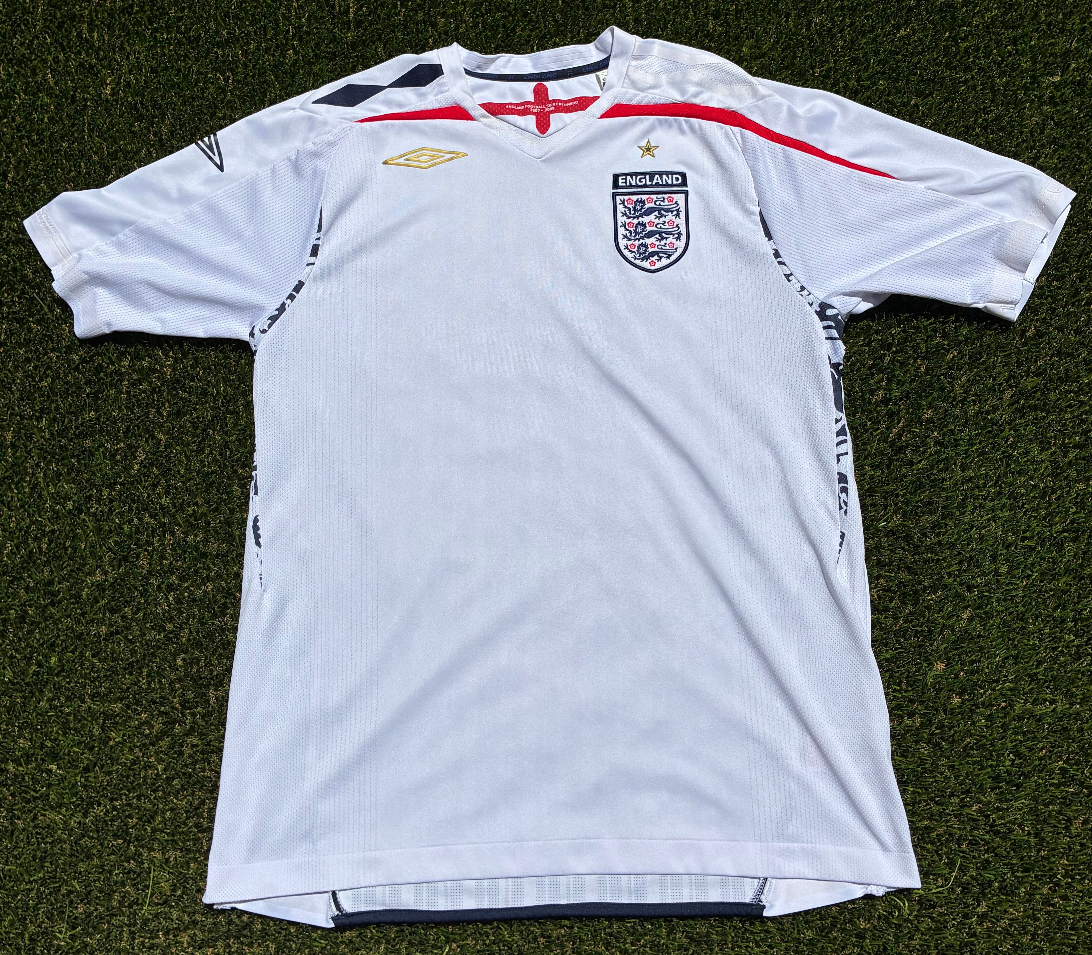Umbro England 07/09 Home Jersey Size Men’s Large