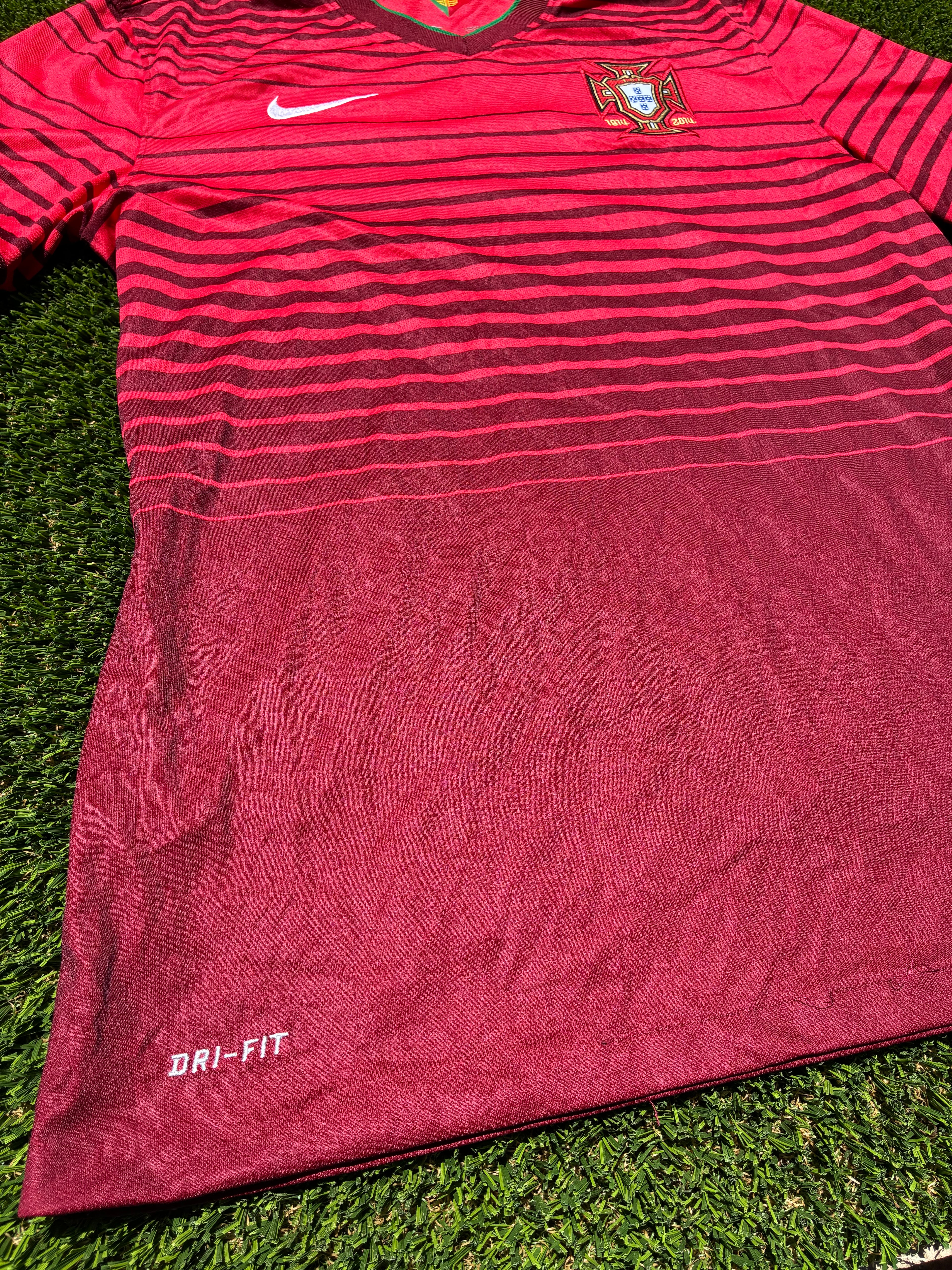 Nike Portugal 2014 World Cup Home Jersey Size Men's Large