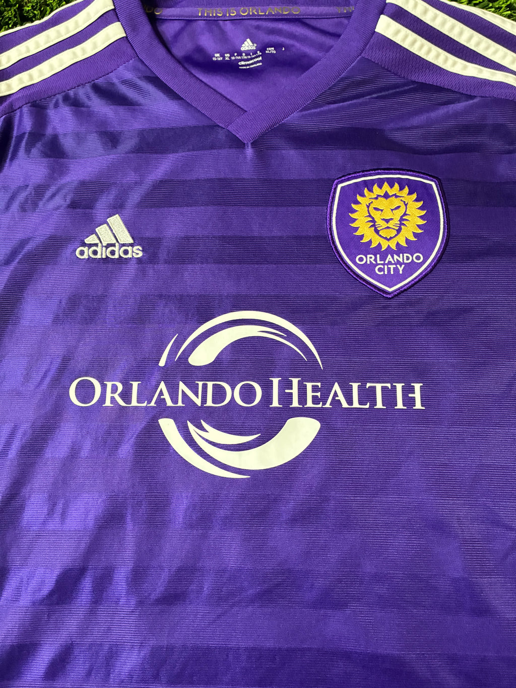 Adidas Orlando City 15/16 Home Size Youth XL