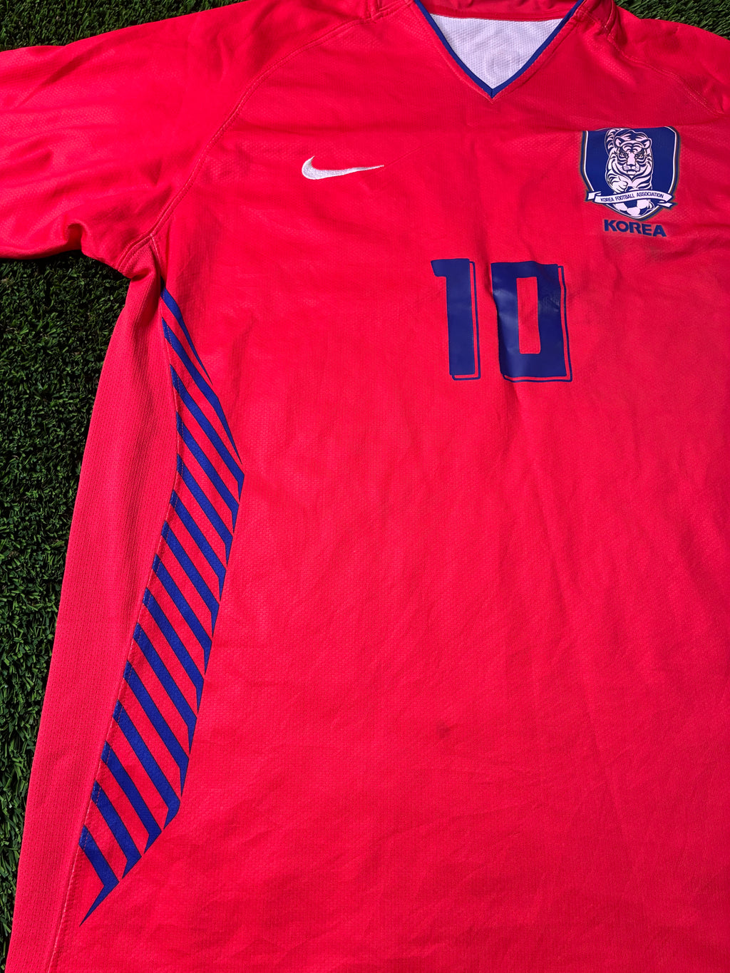 Nike C Y Park South Korea 2006 World Cup Home Jersey Size Men's Large