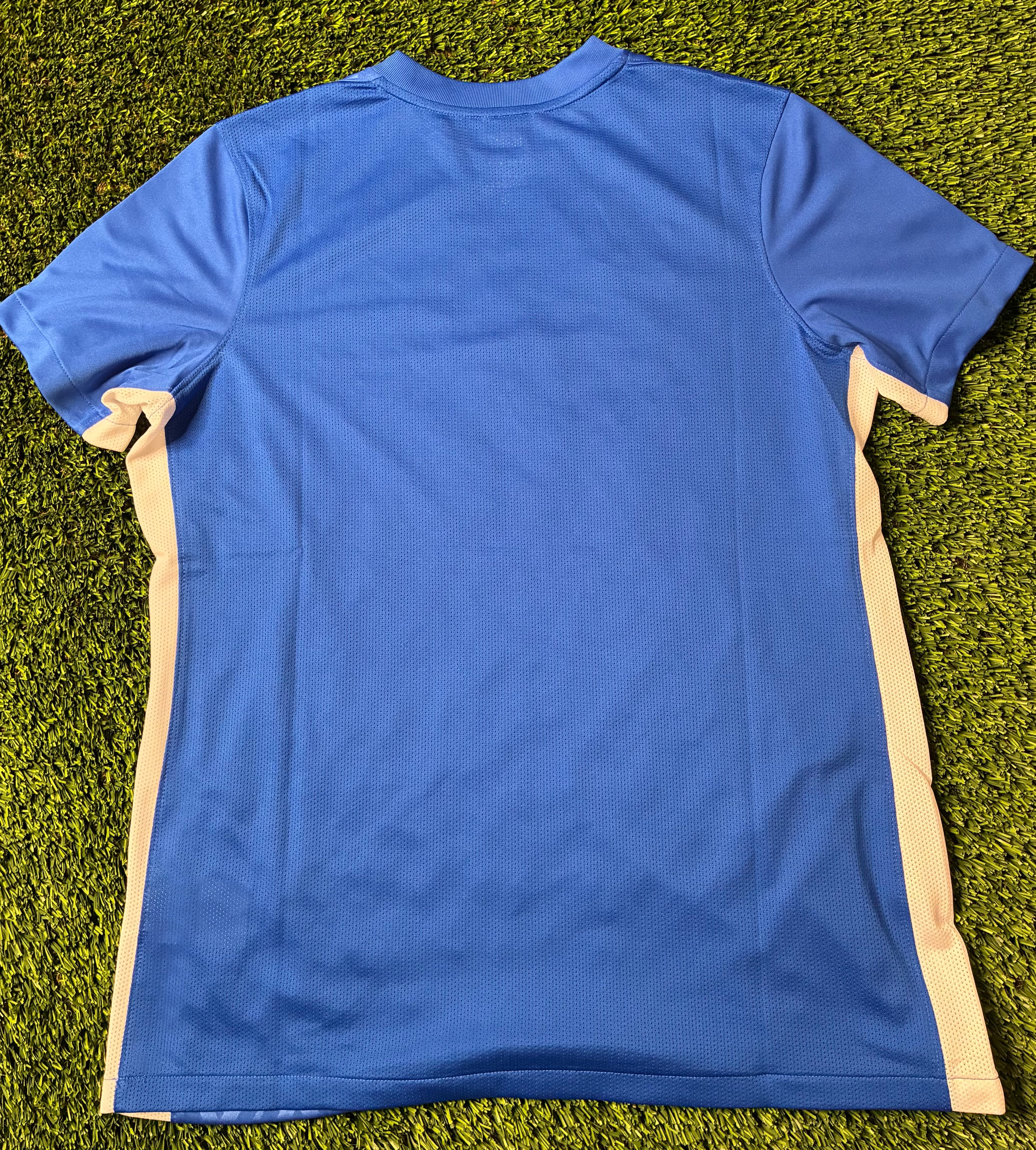 Blue Nike Custom Jersey Size Women's Large