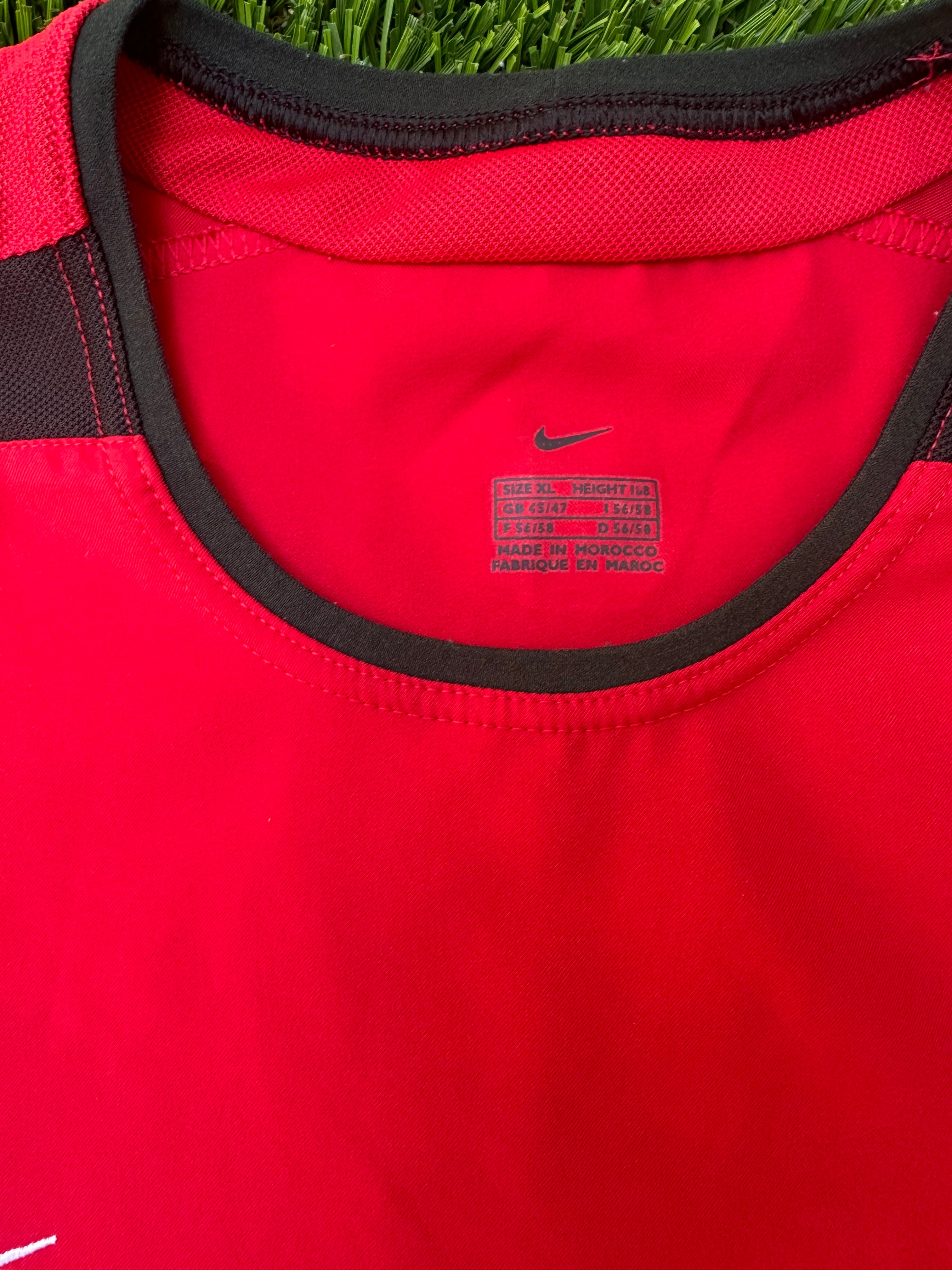 Nike Manchester United 02/04 Home Jersey Size Men's XL