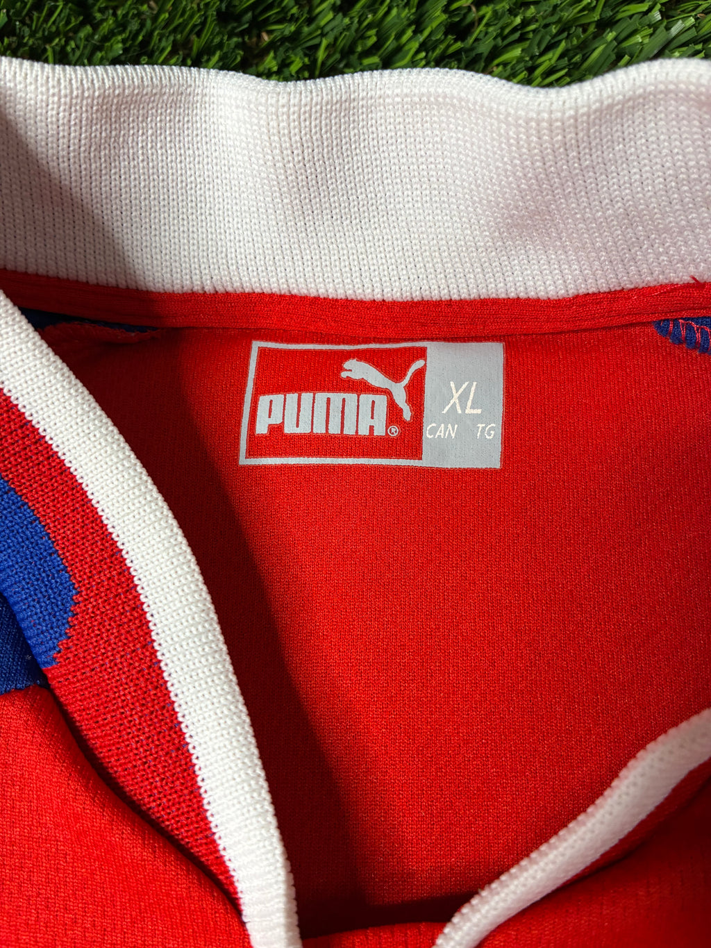 Puma Czech Republic 00-02 Home Jersey Size Men's XL