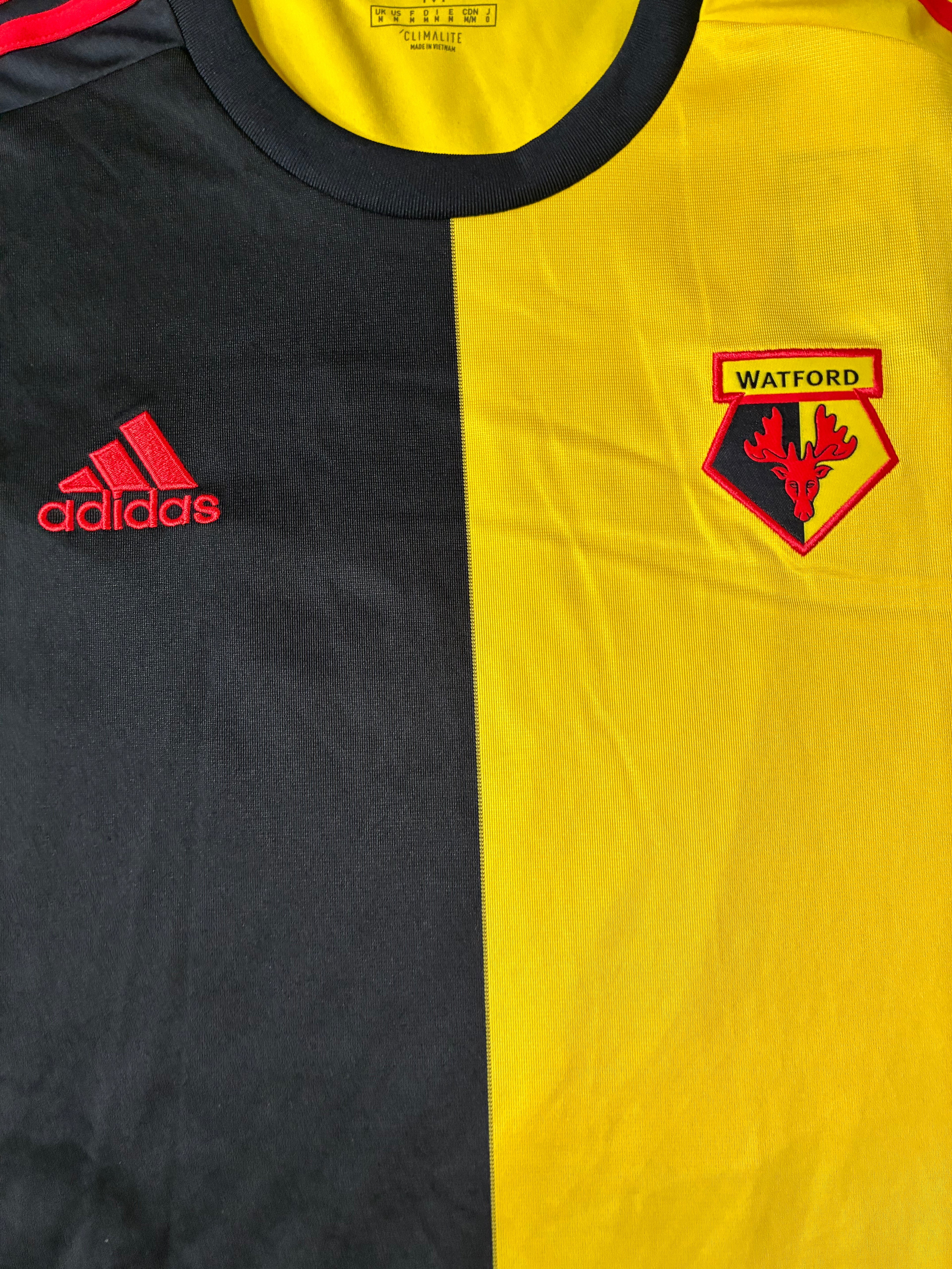Adidas Watford FC 19/20 Home Size Medium