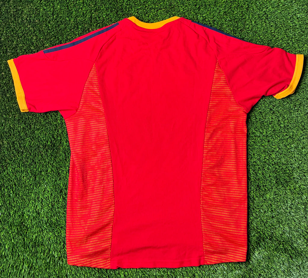 Adidas Spain 2002 World Cup Jersey Size Men's Large