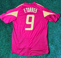 Adidas Torres #9 Spain 2004 Euros Home Jersey Size Men's Large