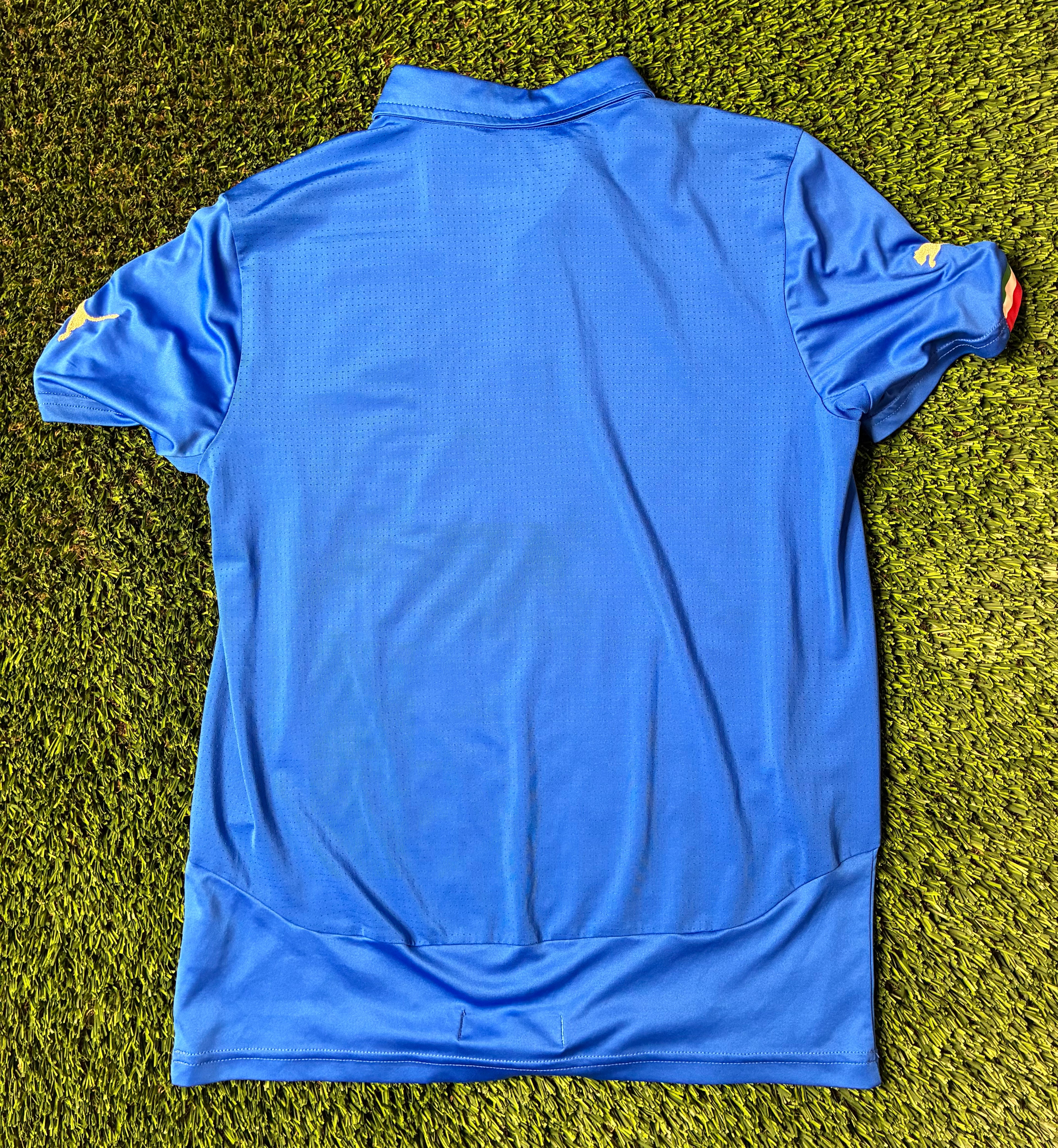 Vintage Puma Italy 14/15 Home Jersey Size Youth XL