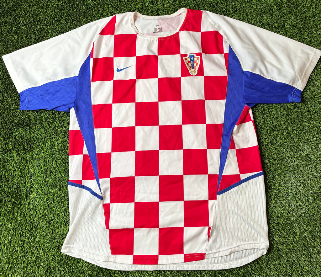 Nike Croatia 02/04 Home Player Version Size XL
