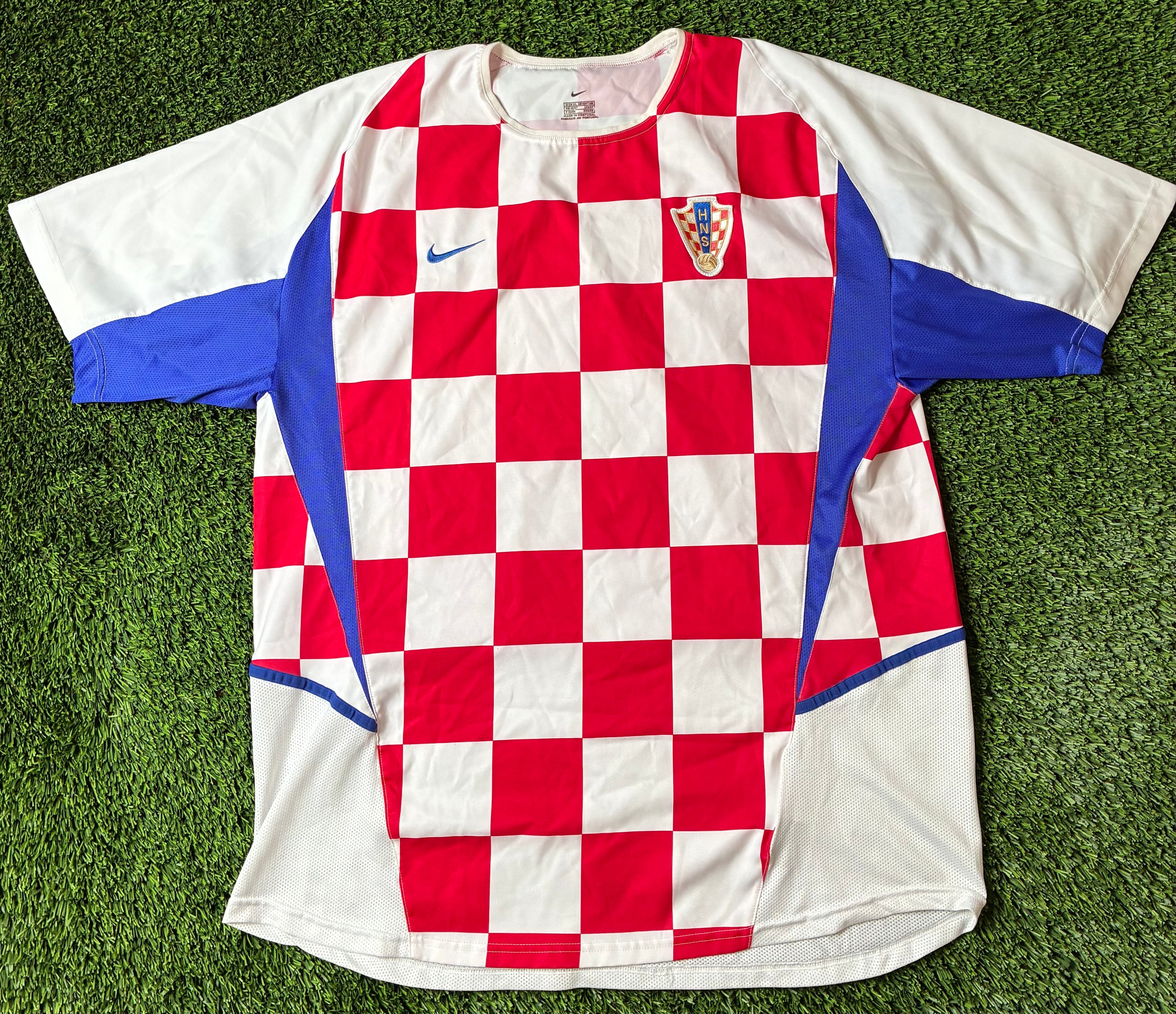 Nike Croatia 02/04 Home Player Version Size XL