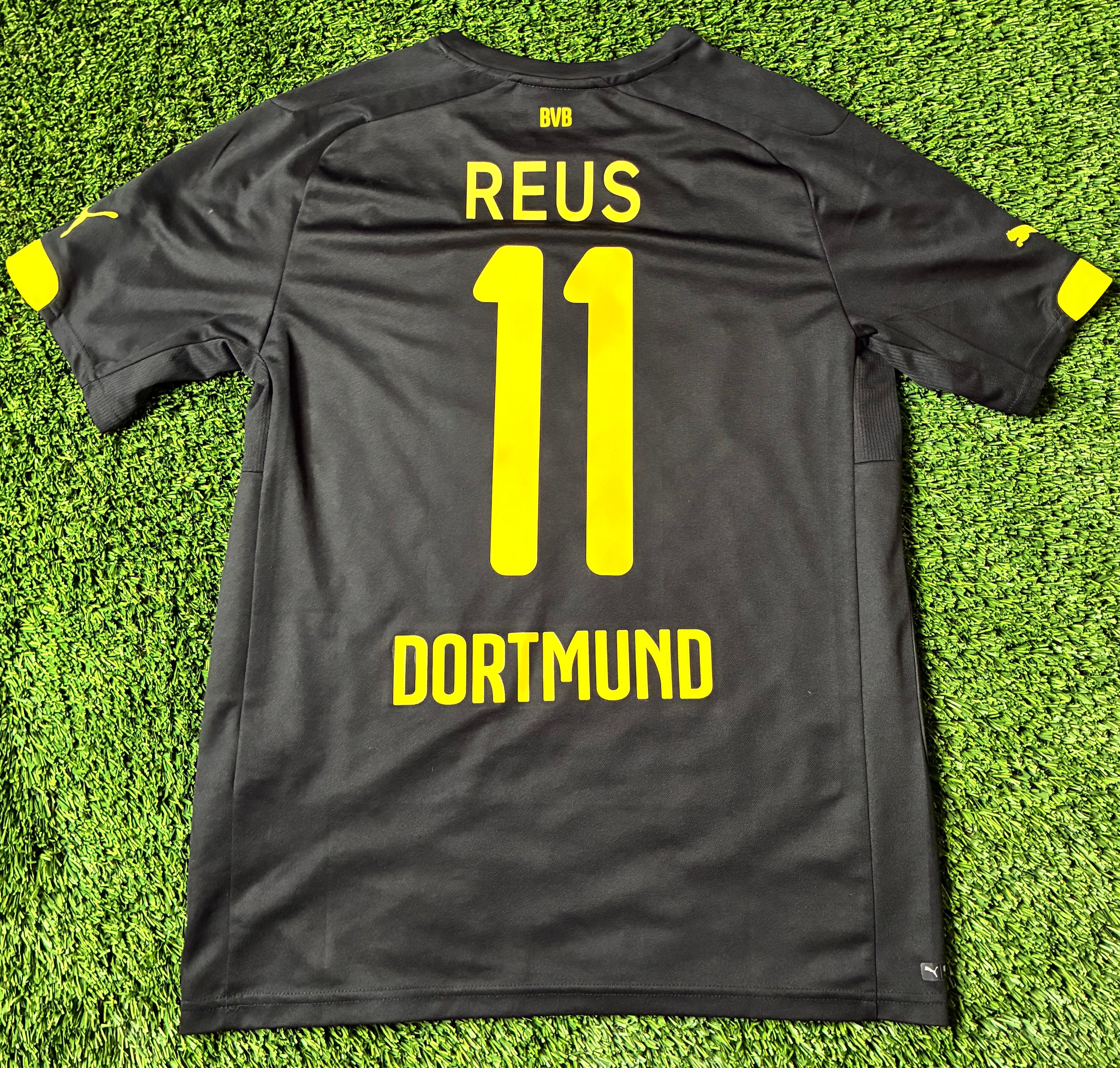 Puma Marco Reus #11 Dortmund 14/15 Away Size Medium