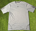Grey Custom Adidas Jersey Size Large