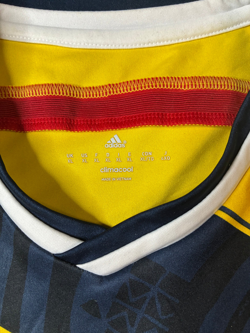 Adidas James #10 Colombia 2014 Home Size Men’s XL