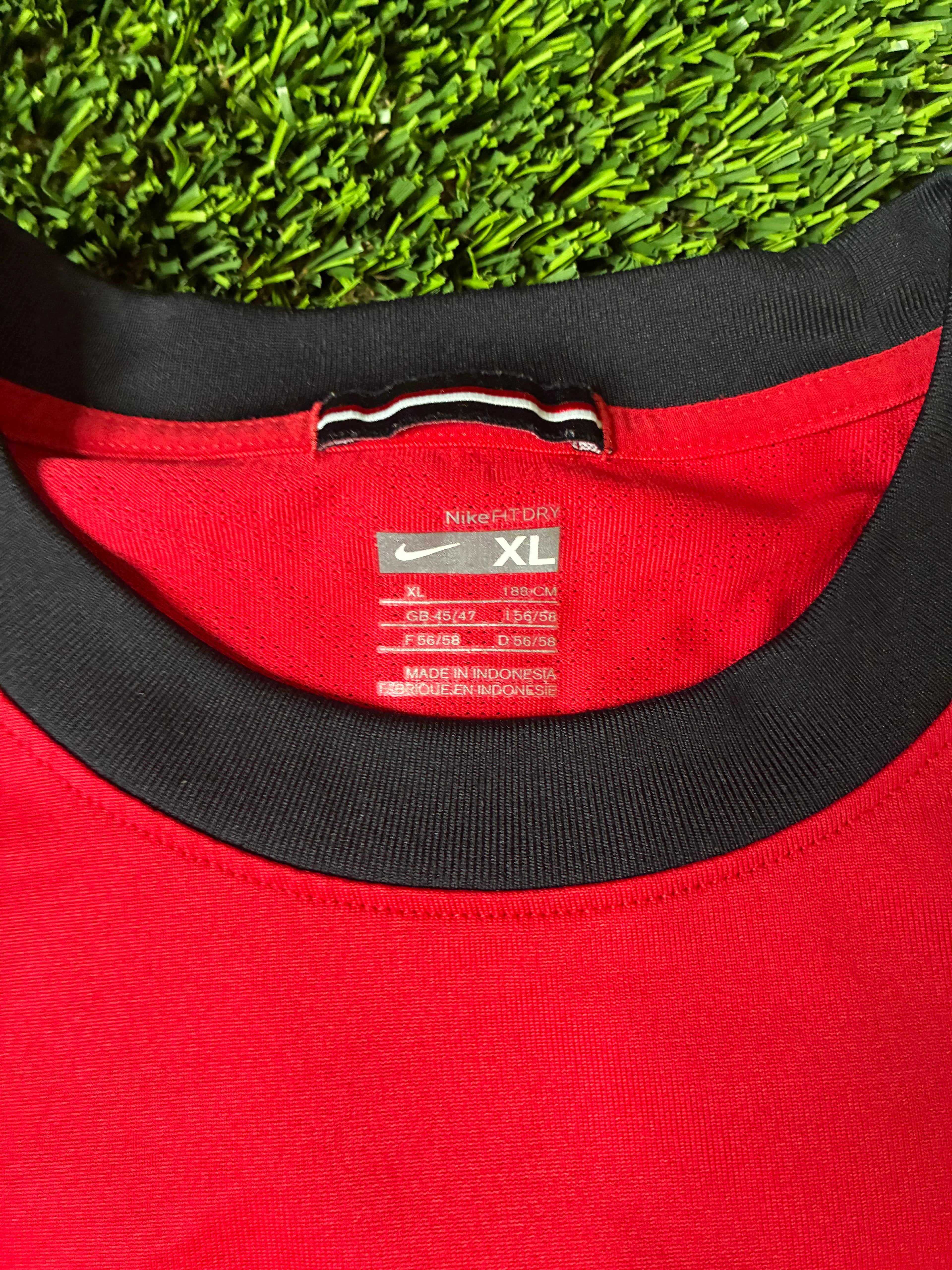 Nike Manchester United 09/10 LS Home Jersey Size XL