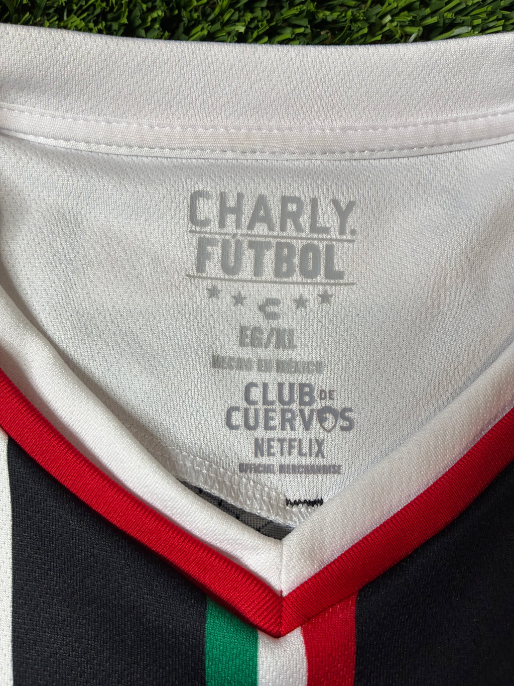 Charly Club De Cuervos 18/19 Home Size XL