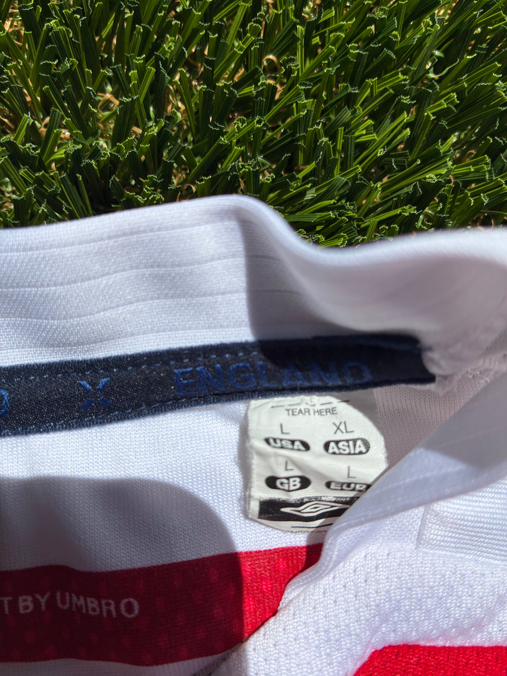 Umbro England 07/09 Home Jersey Size Men’s Large