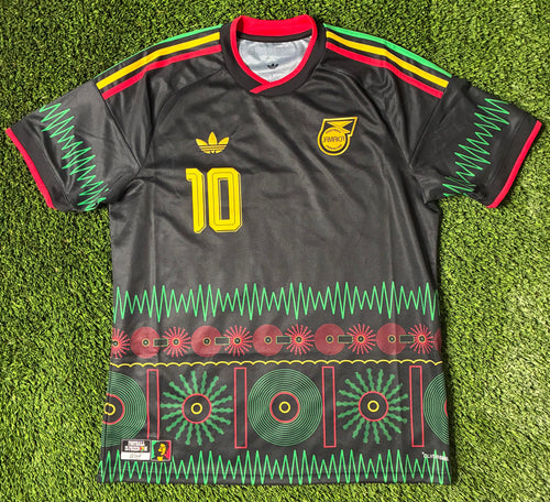 Adidas Bob Marley #10 Jamaica 26 Away Jersey
