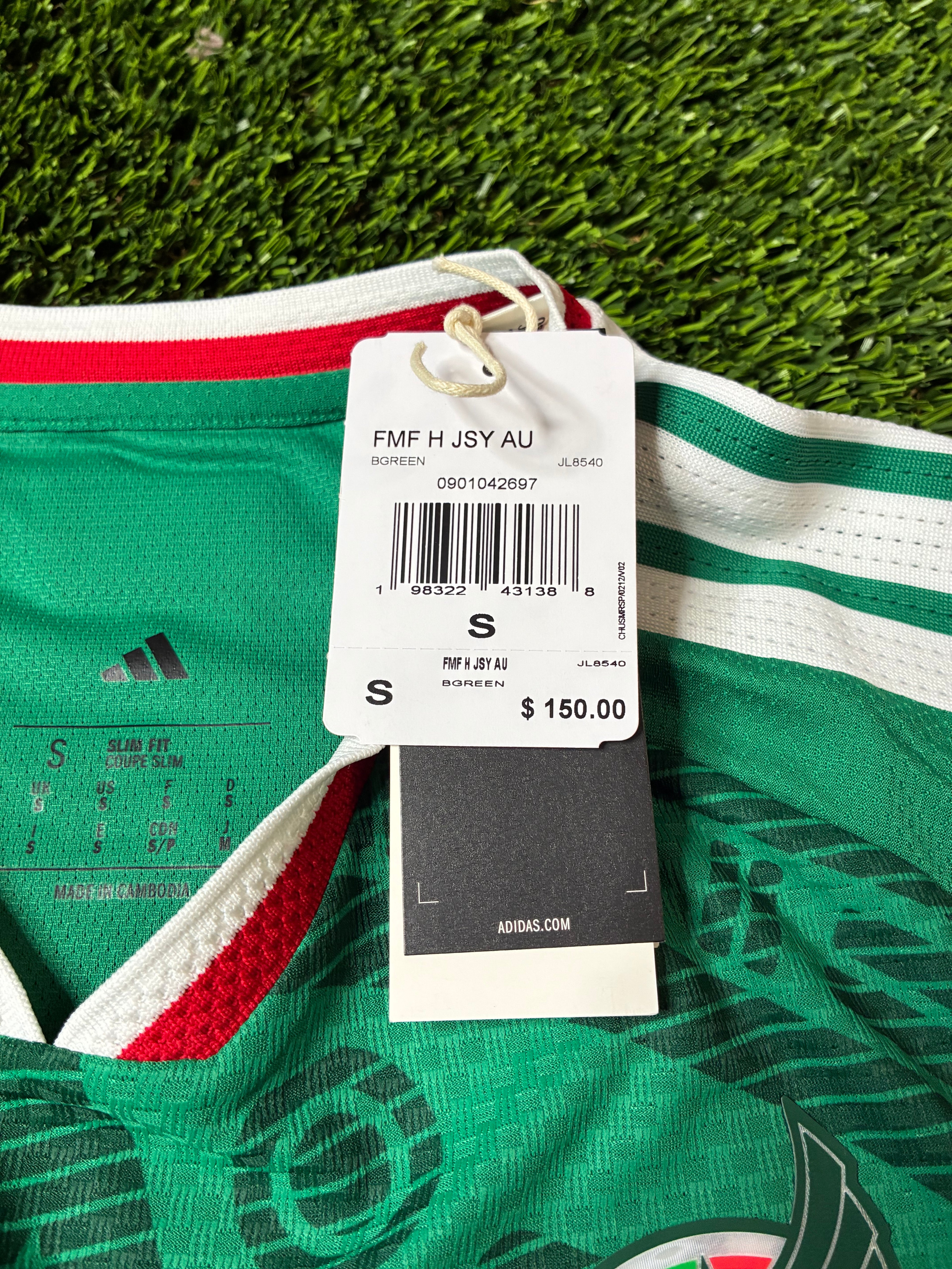 Adidas Mexico 2026 Home Player Version Size Small