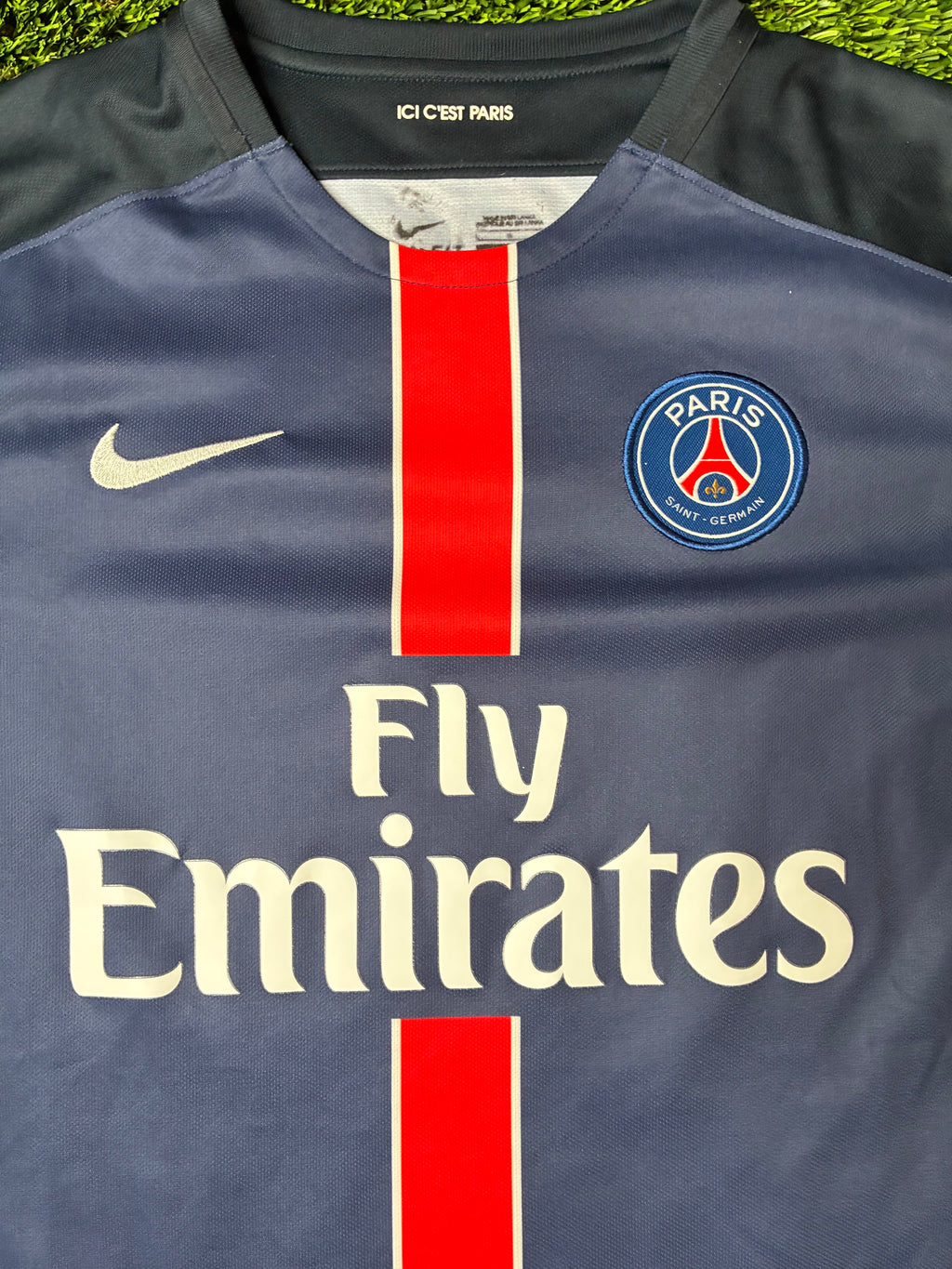 Nike Ibrahimovic #10 PSG 15/16 Home Jersey Size Men's Large
