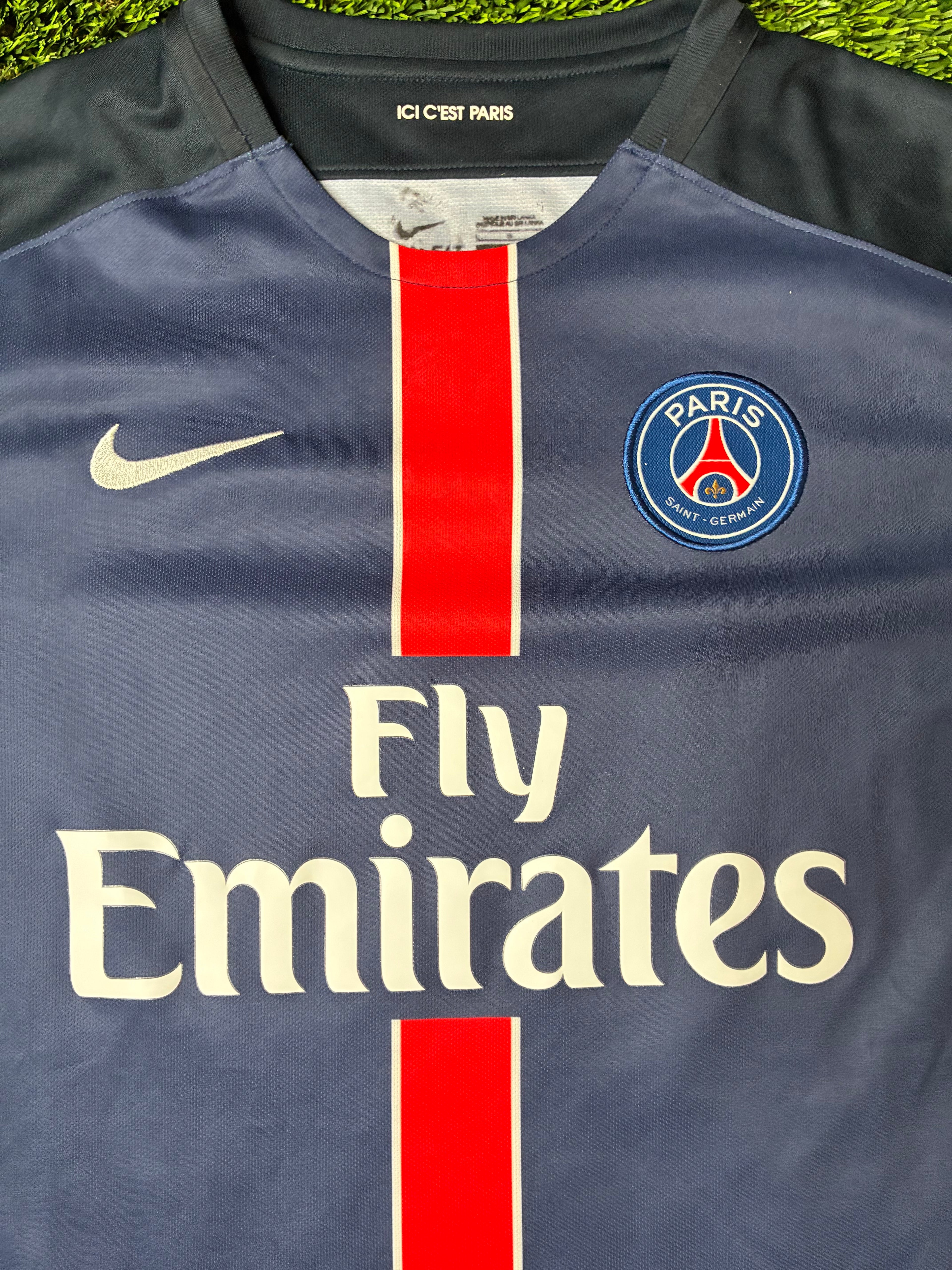 Nike Ibrahimovic #10 PSG 15/16 Home Jersey Size Men's Large