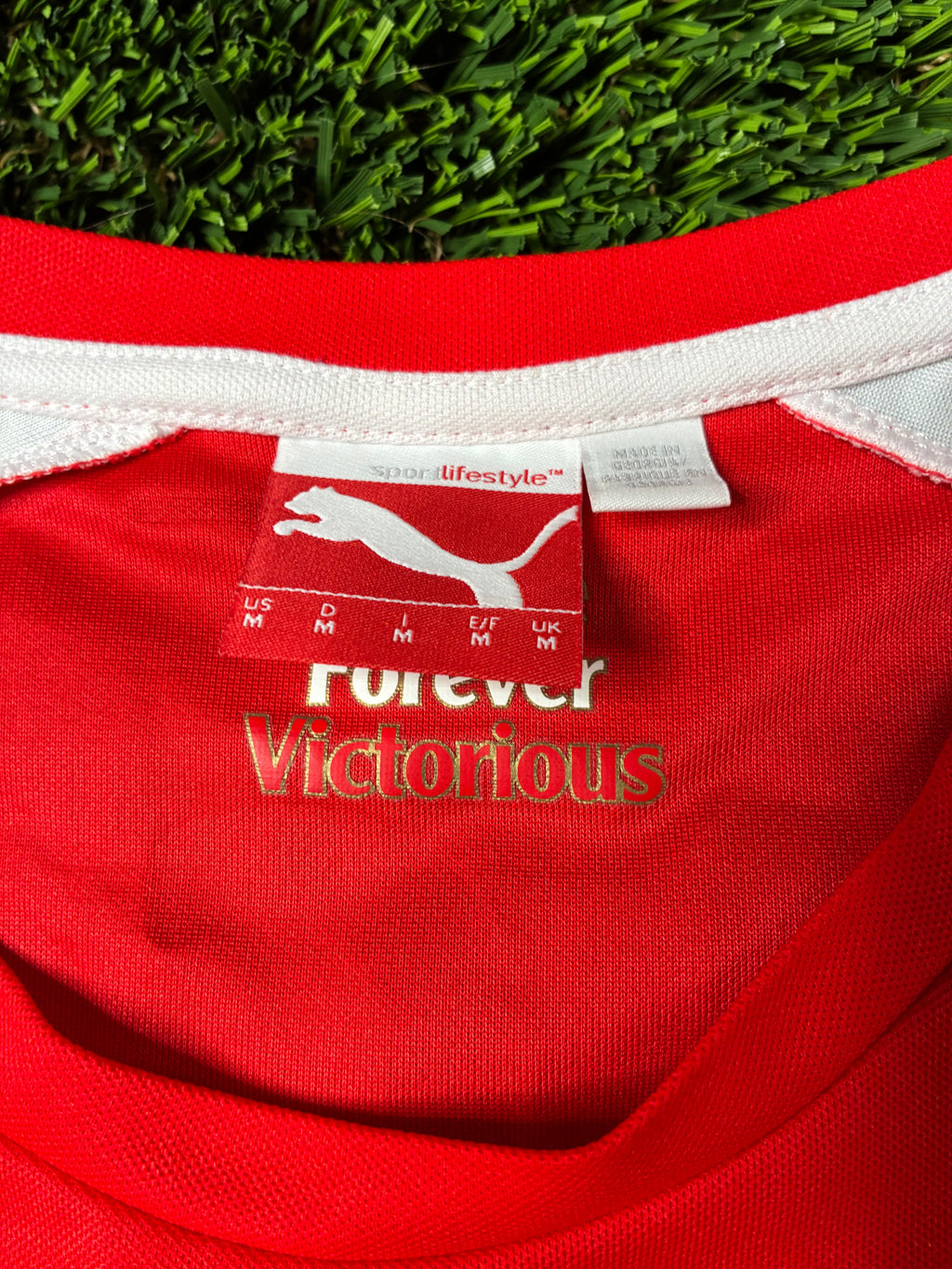 Puma Theo Walcott #14 Arsenal 14/15 Home Jersey Size Men's Medium