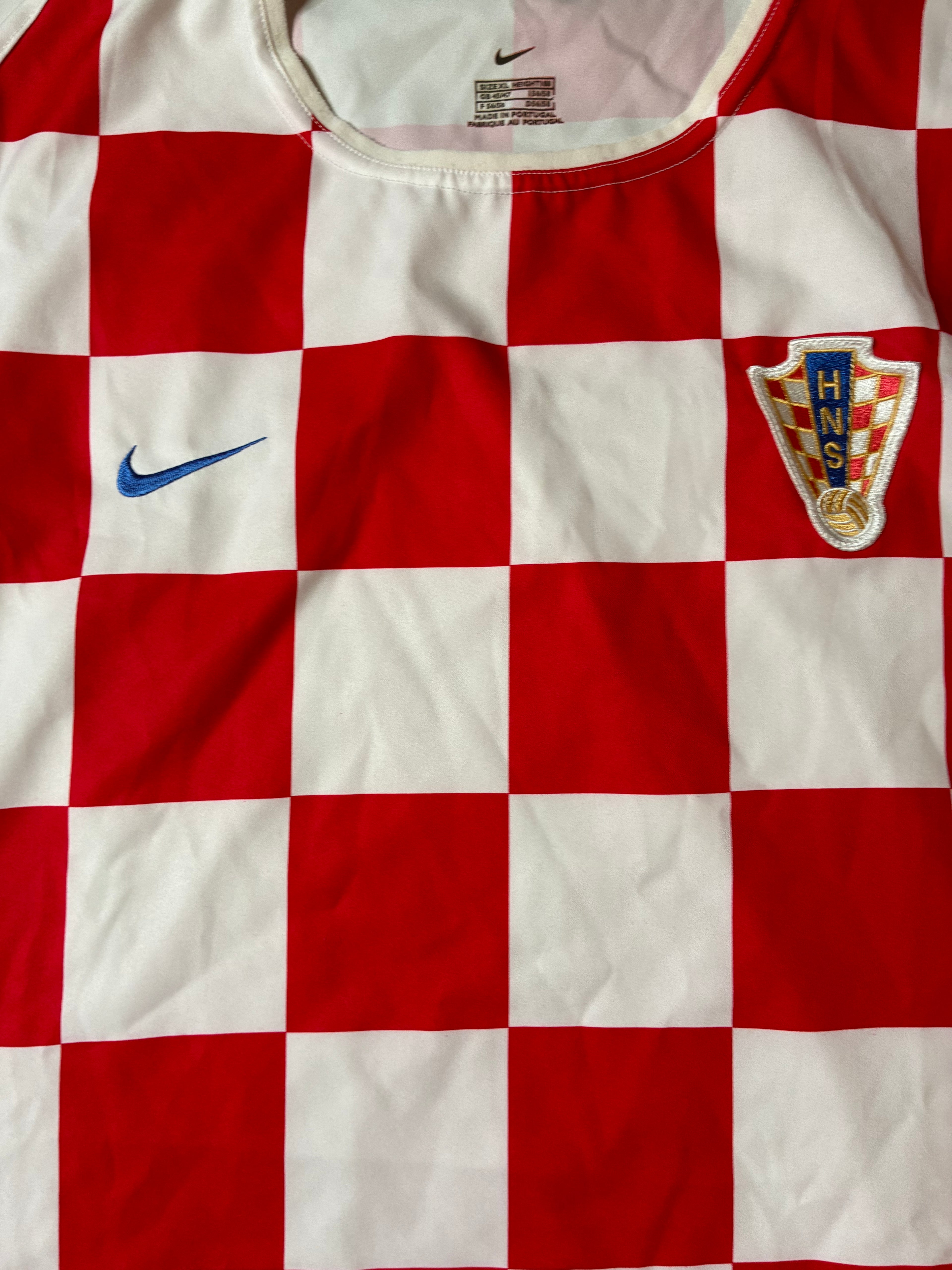 Nike Croatia 02/04 Home Player Version Size XL