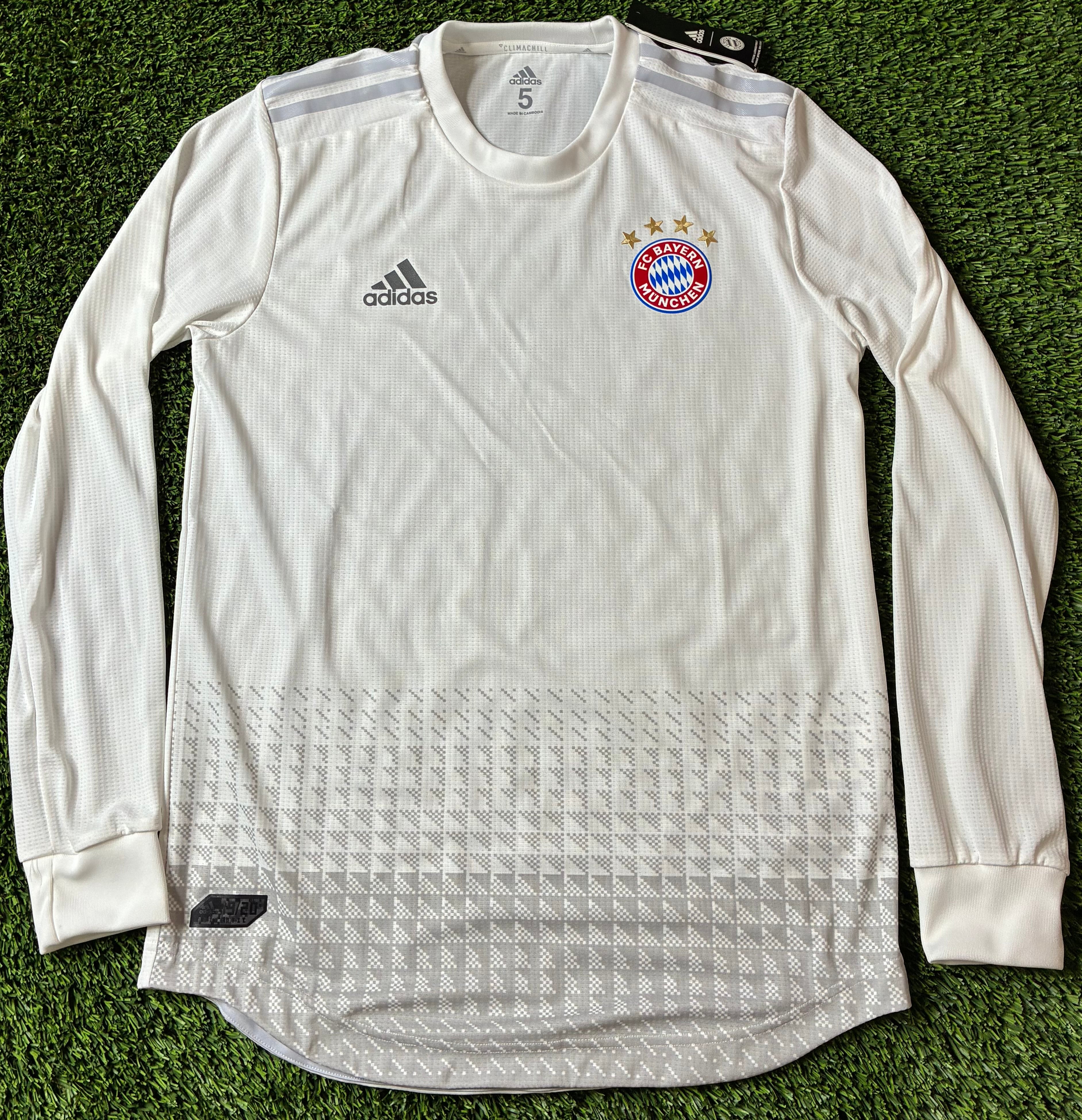 Adidas Bayern Munich 19/20 Away LS Size Medium Player Issue