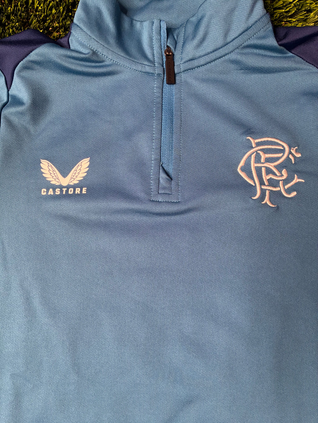 Castore Rangers FC Warm Up Jacket Size Youth Small