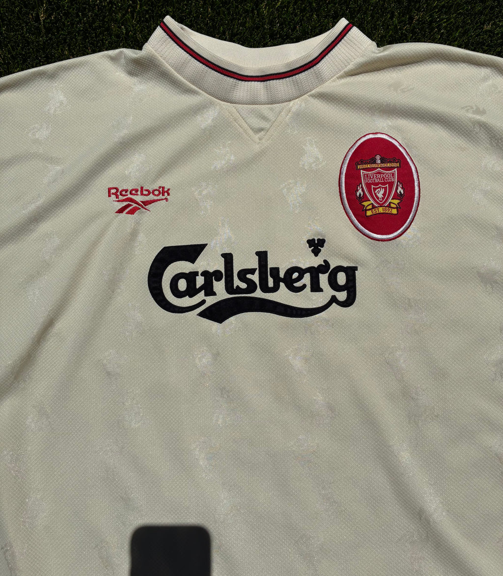 Reebok Liverpool 96/97 Away Jersey Size Men's XL