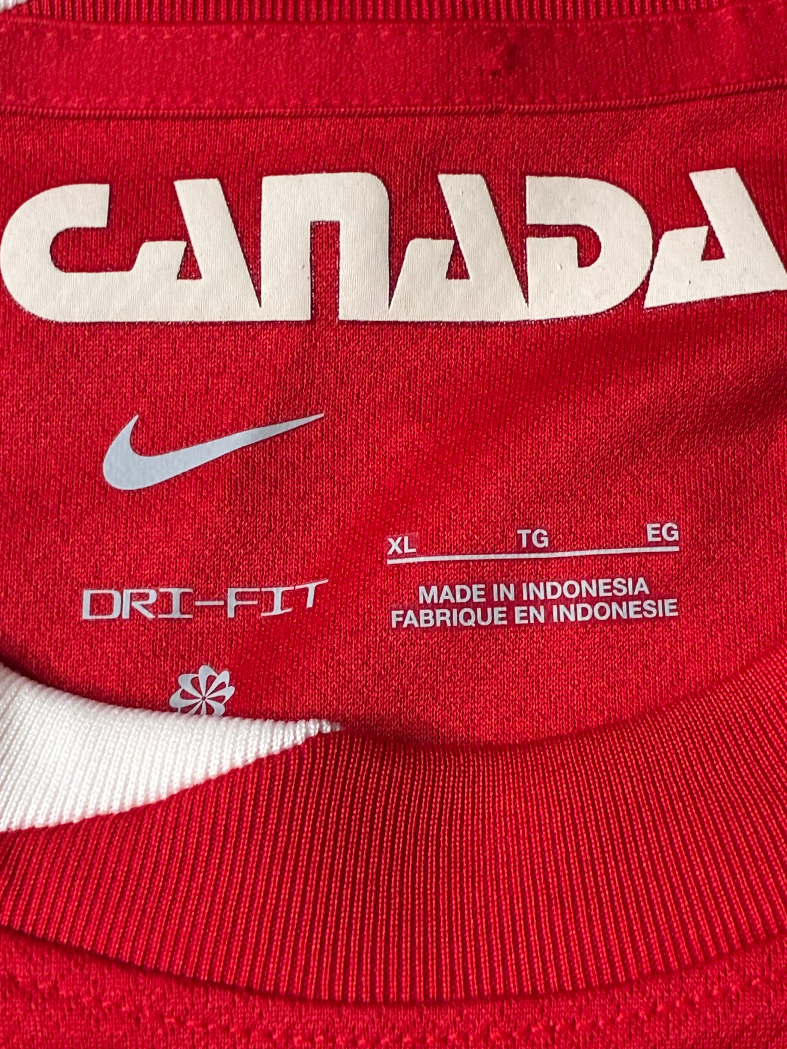 Nike Canada 24/25 Home Jersey Size Men's XL