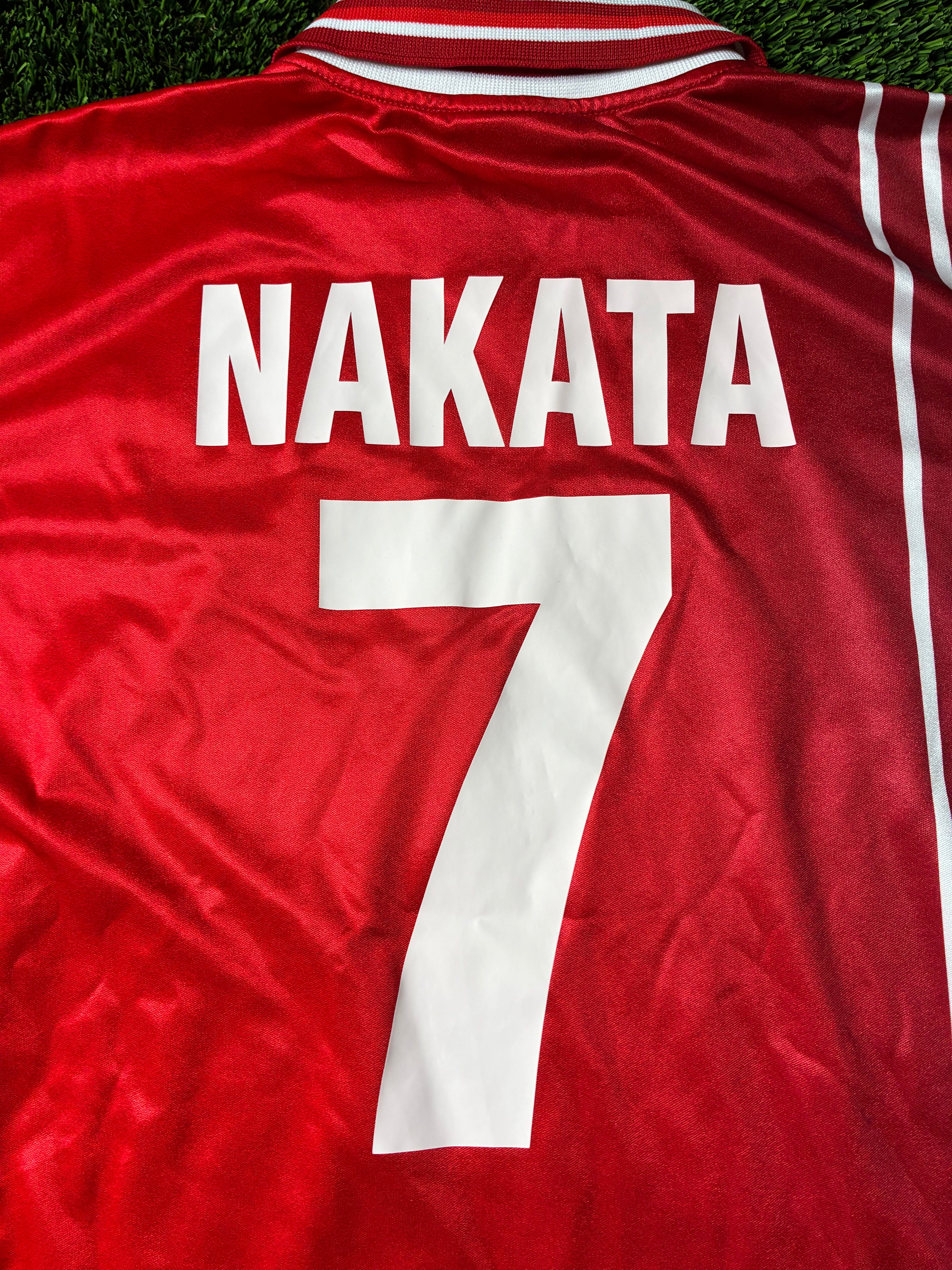 Galex Hidetoshi Nakata AC Perugia Calcio 98/99 Home Jersey Size Men's XL