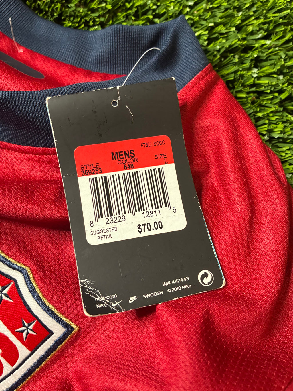 Nike USA 2010 Third Jersey Size Large