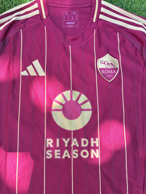 Adidas As Roma 24/25 Home Jersey Size Men's XL