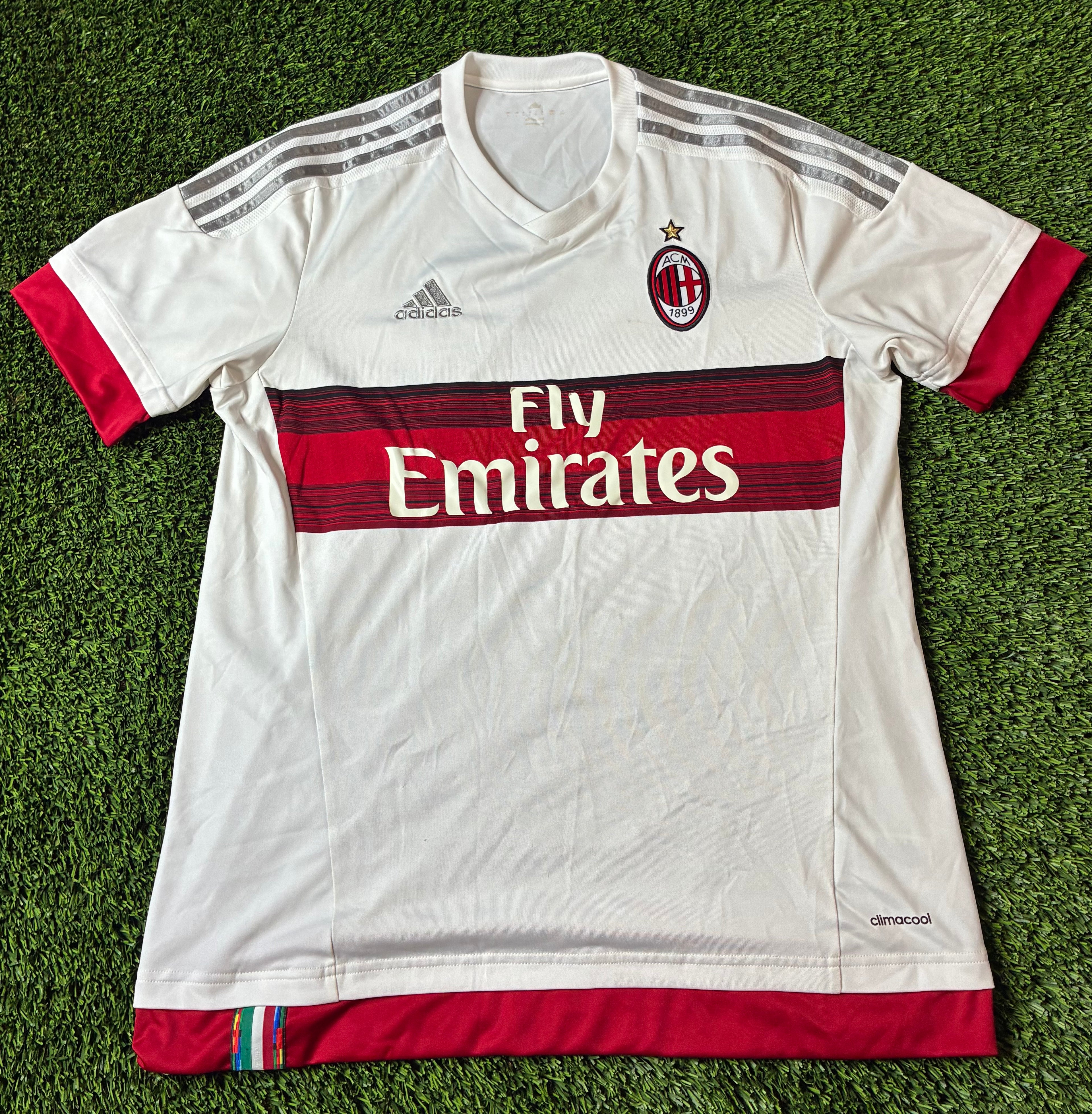 Adidas AC Milan 15/16 Away Size Large