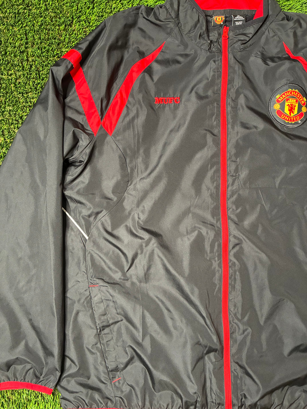 Vintage Manchester United Track Jacket Size Men's XL