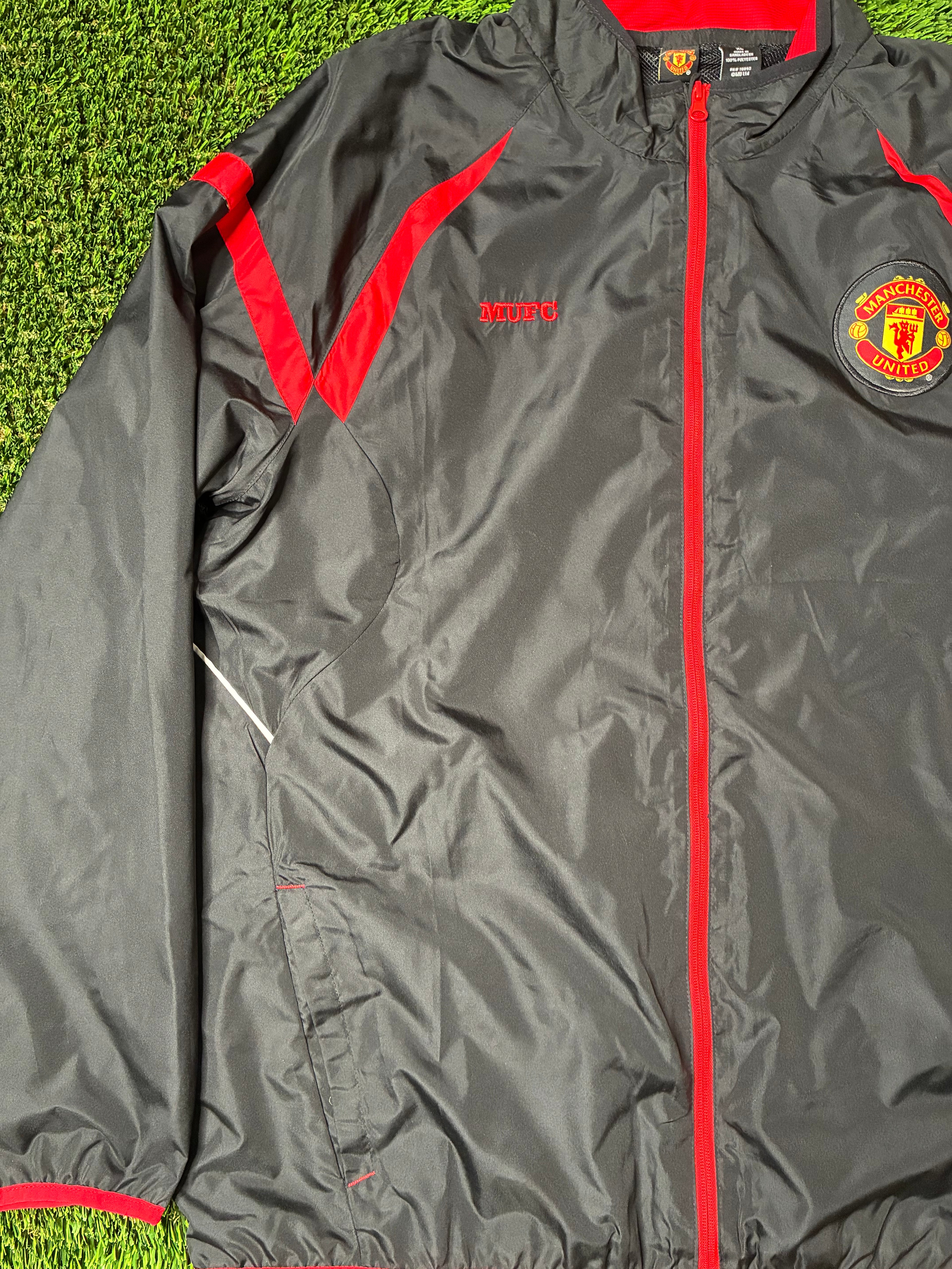 Vintage Manchester United Track Jacket Size Men's XL