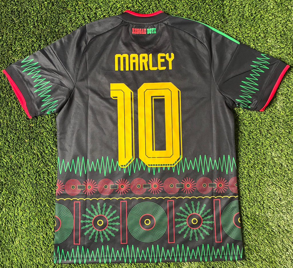 Adidas Bob Marley #10 Jamaica 26 Away Jersey