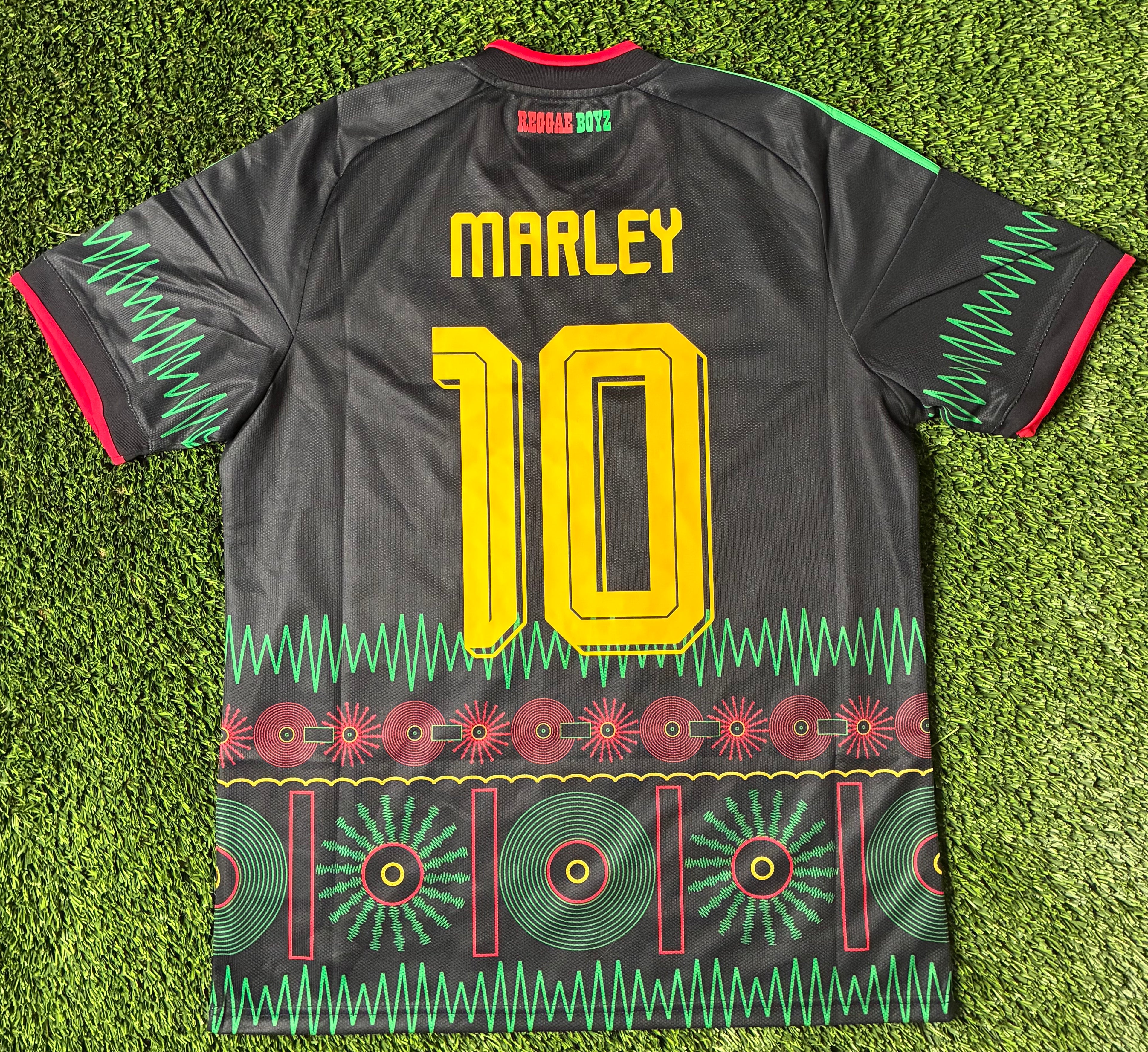 Adidas Bob Marley #10 Jamaica 26 Away Jersey