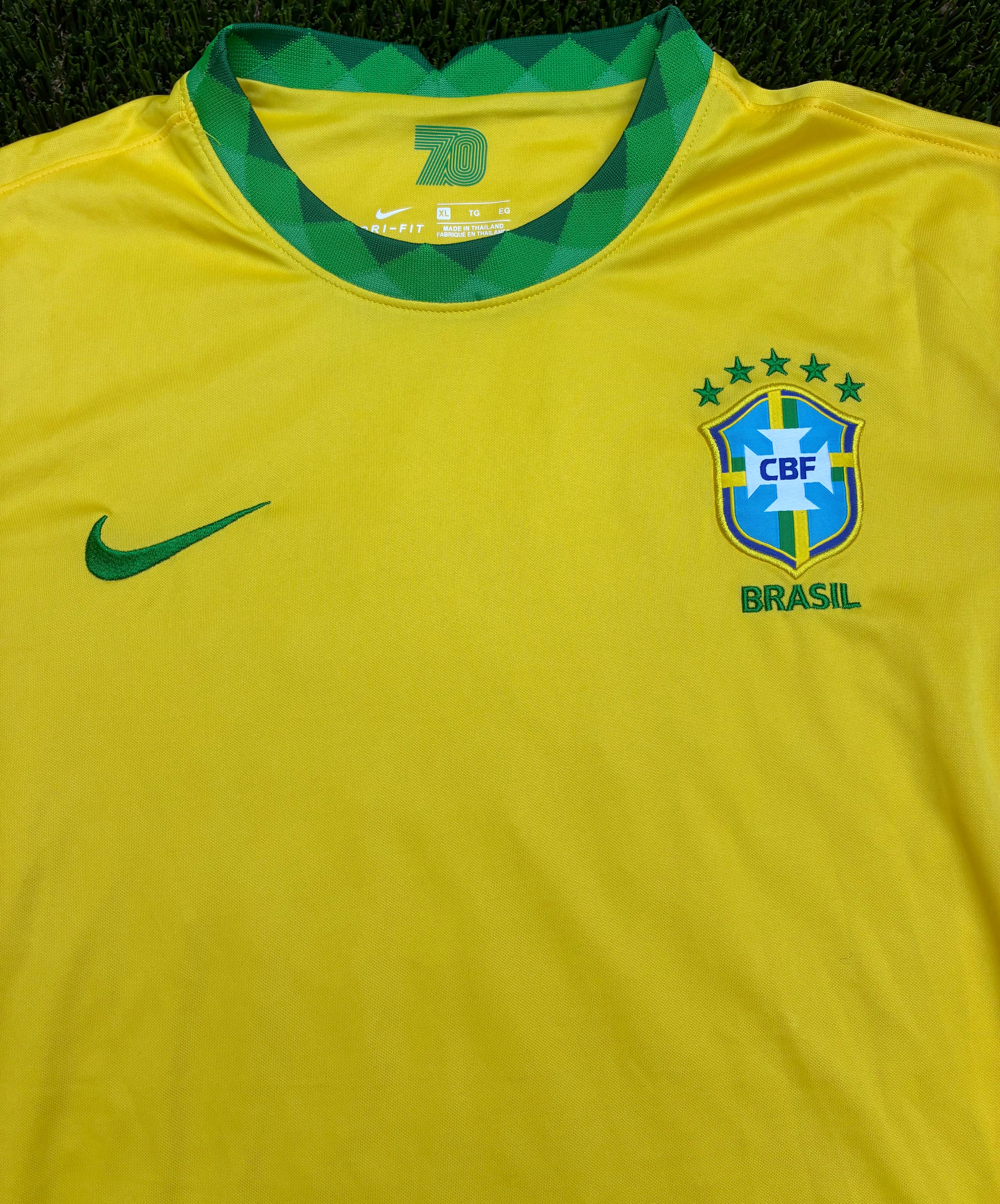 Replica Brazil 20/21 Home Jersey Size Men's XL